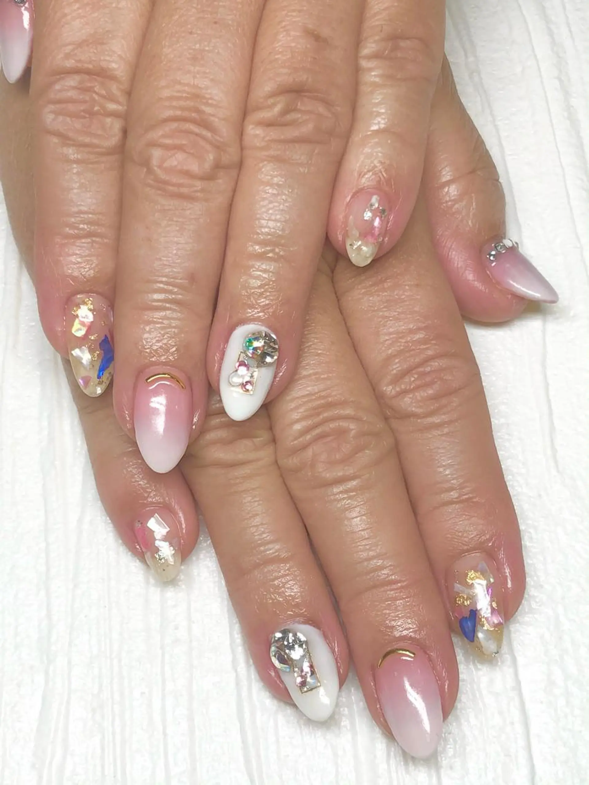 ショート ネイル 🦋Kiyomi. 🦋のネイルデザイン