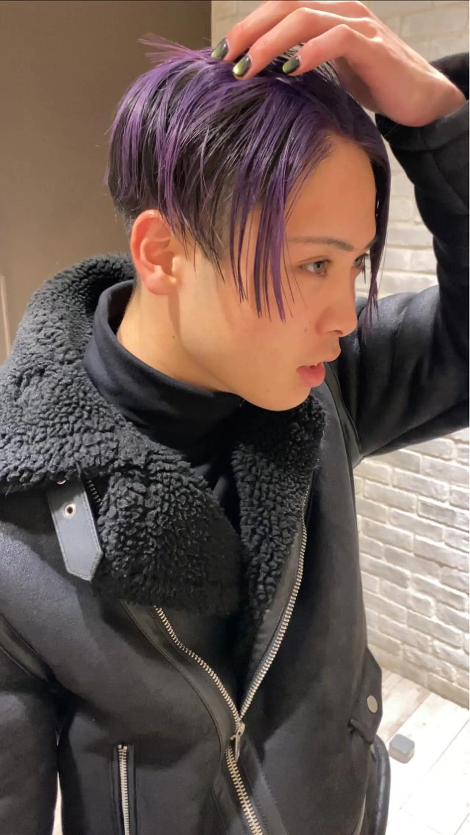 ショート カラー メンズ 【メンズ特化美容師】 🐍NAO🐍のヘアスタイル