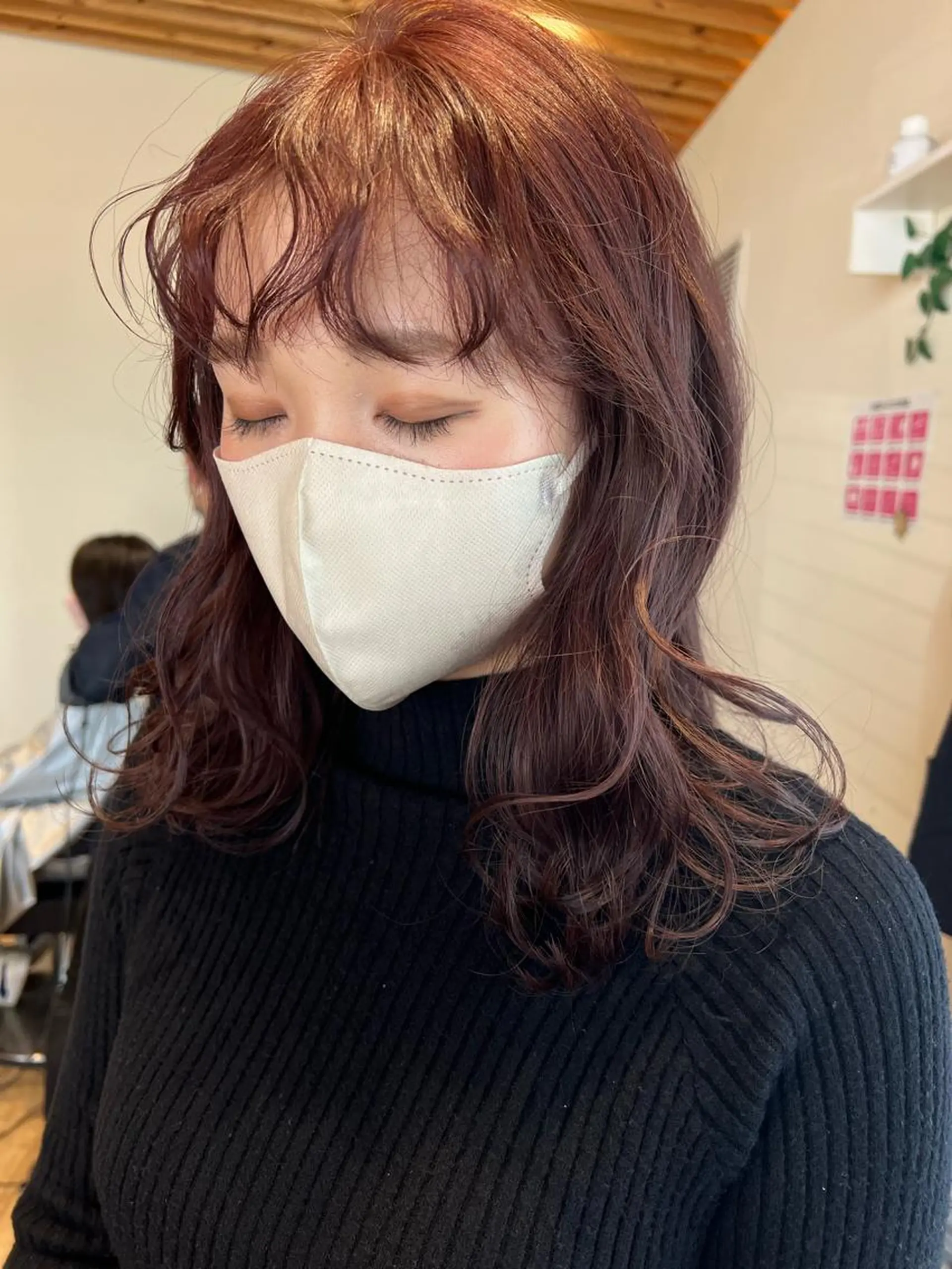 カラー 早川 真幸のヘアスタイル