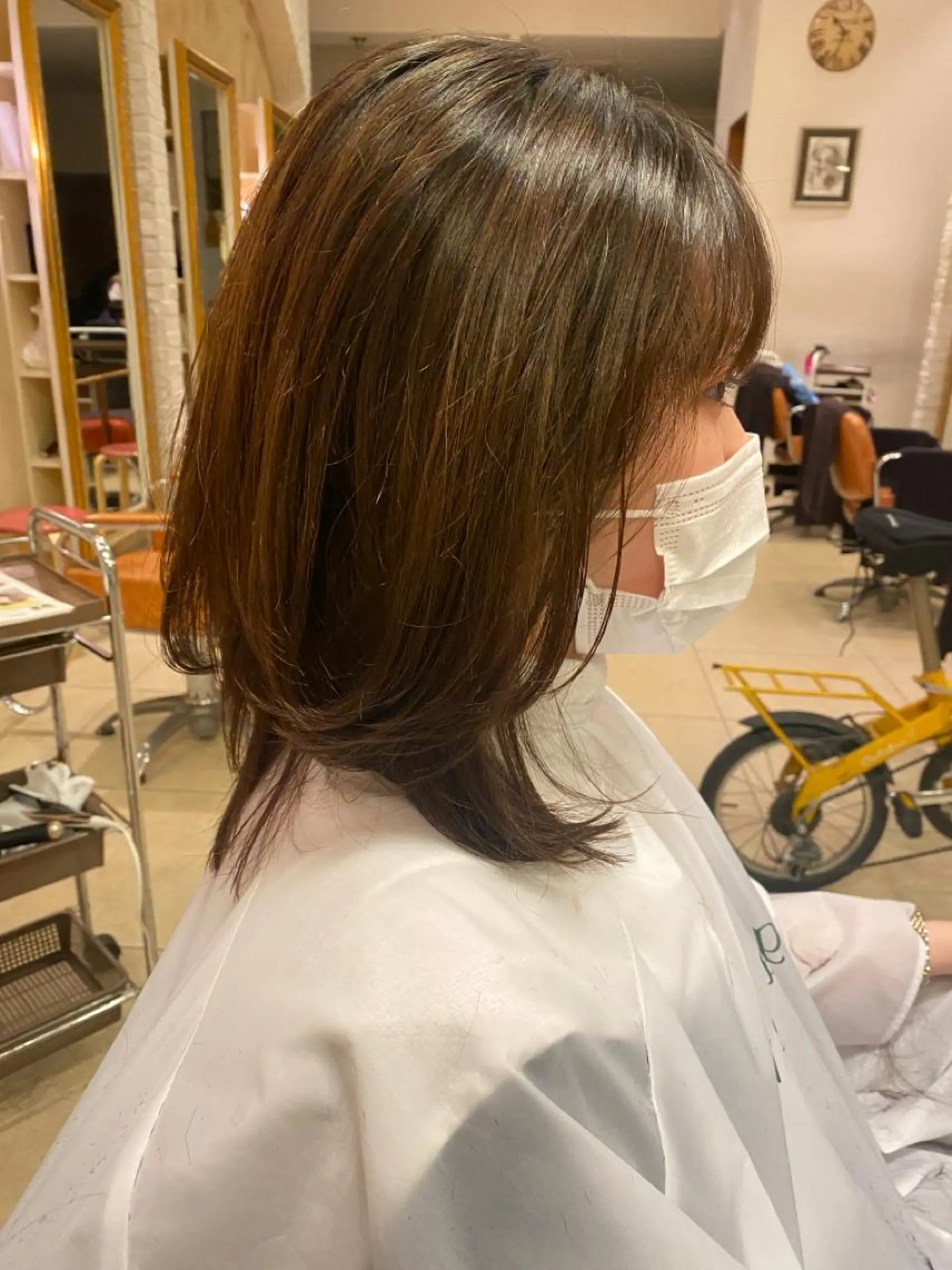 ミディアム sakamoto sayaのヘアスタイル