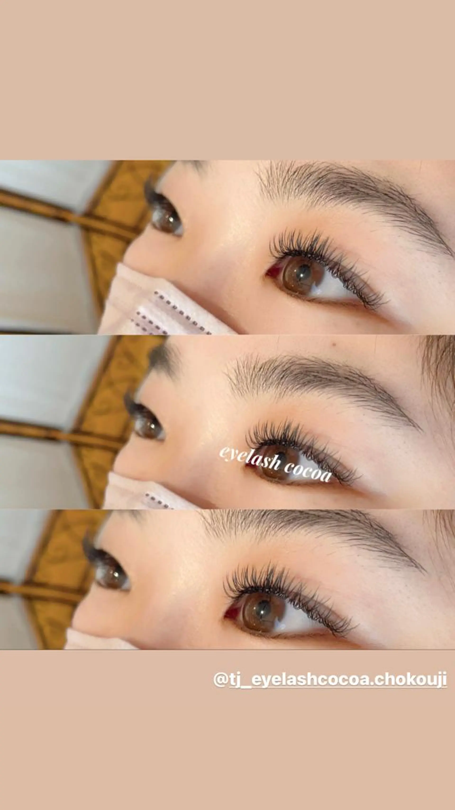 マツエク・マツパ Ayano cocoaのマツエク・マツパデザイン