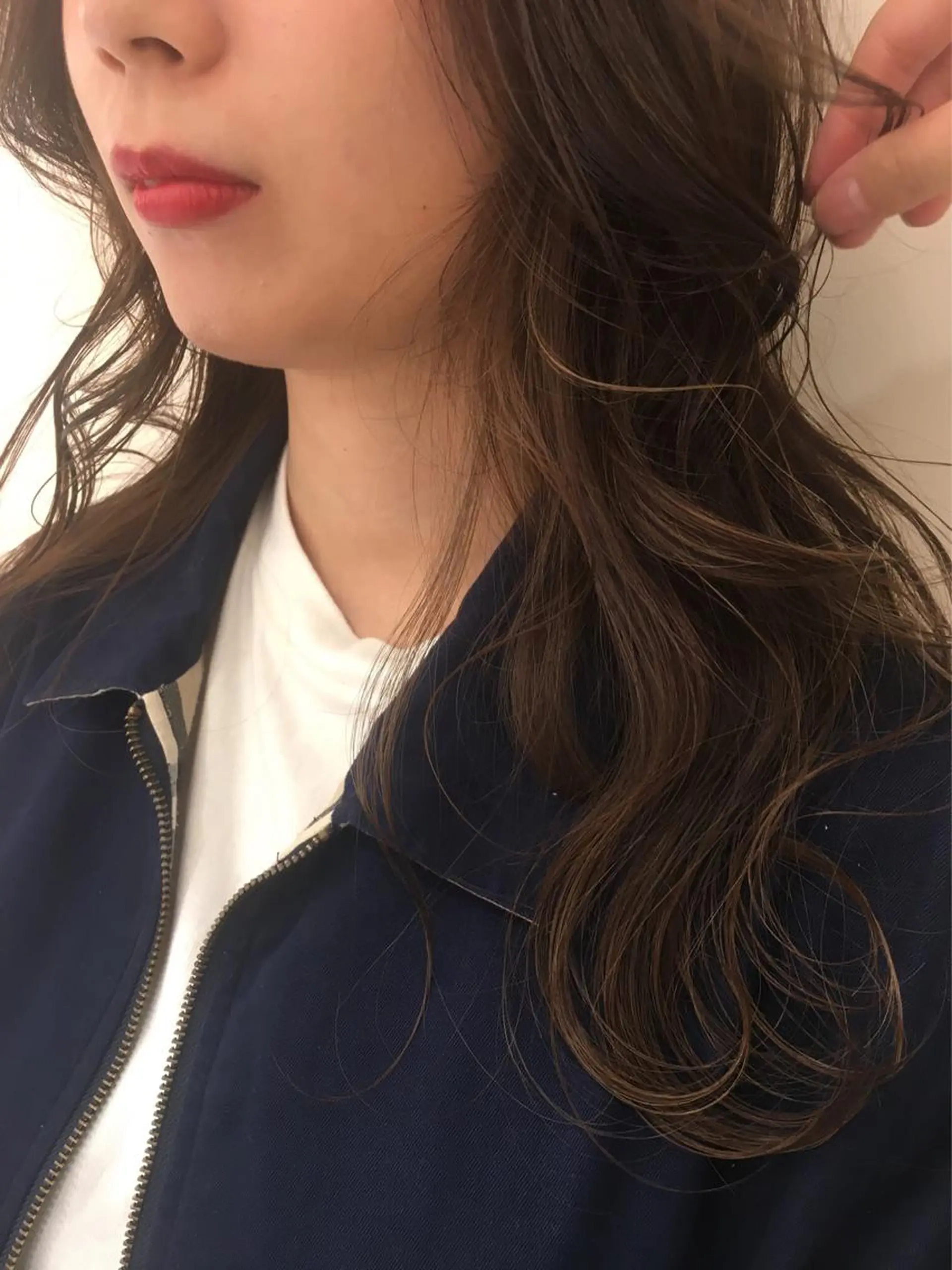 ロング カラー パーマ ヘアアレンジ メンズ マツエク・マツパ 💎耳ツボジュエリー ×銀座美容室💎のヘアスタイル