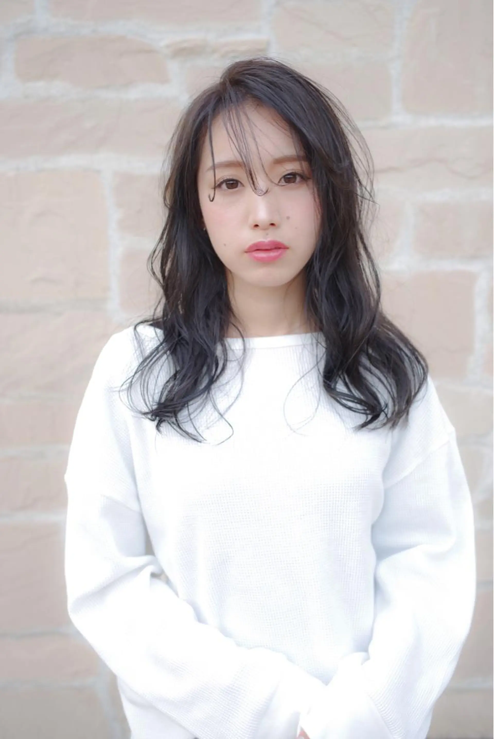 セミロング カラー カット ヘアカラー トリートメント ヘッドスパ ハイトーン/レイヤー /ケアブリーチ石川治のヘアスタイル