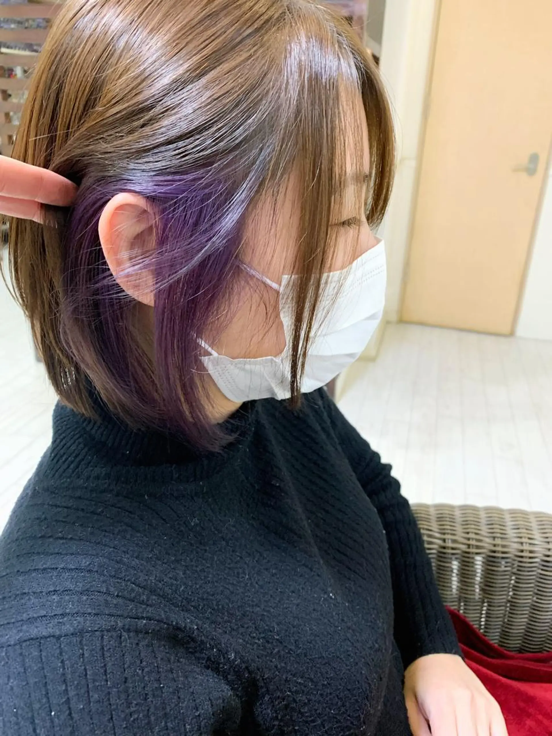 ショート カット ヘアカラー トリートメント マルナ本店 ペコのヘアスタイル