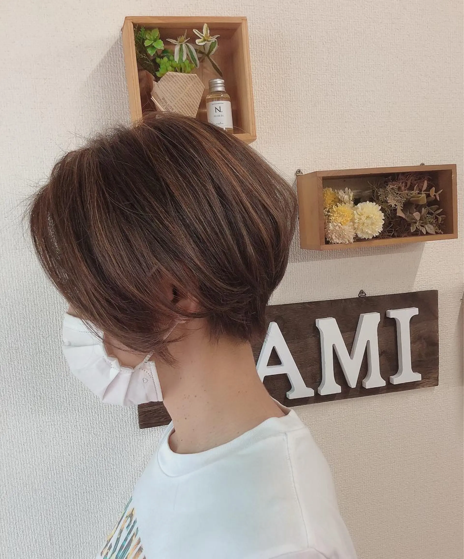 ショート あびこ amiのヘアスタイル