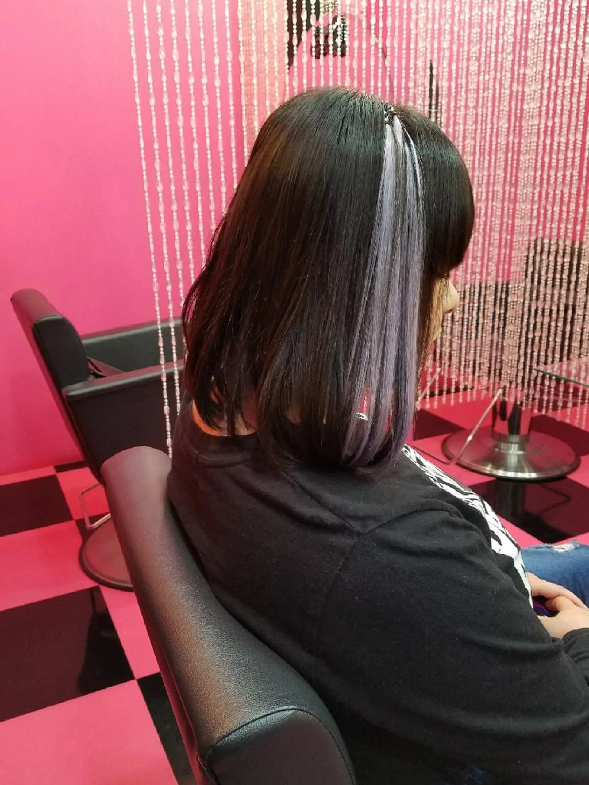 ミディアム アッシュ エクステ REMIX　by　  Love　hairのヘアスタイル