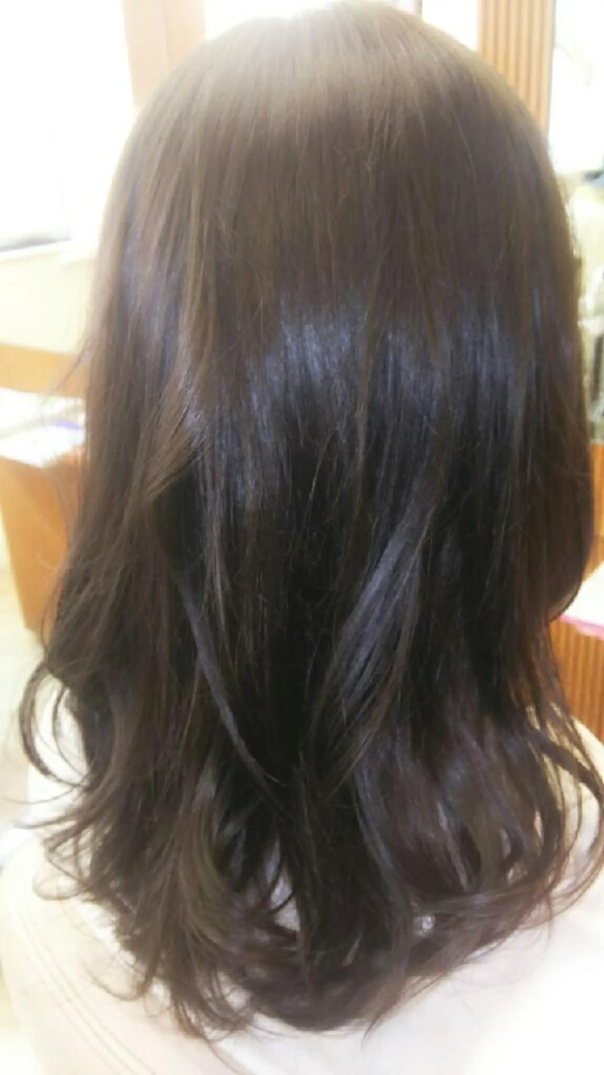 セミロング カラー アッシュ 透明感カラー 脇田 雄大のヘアスタイル