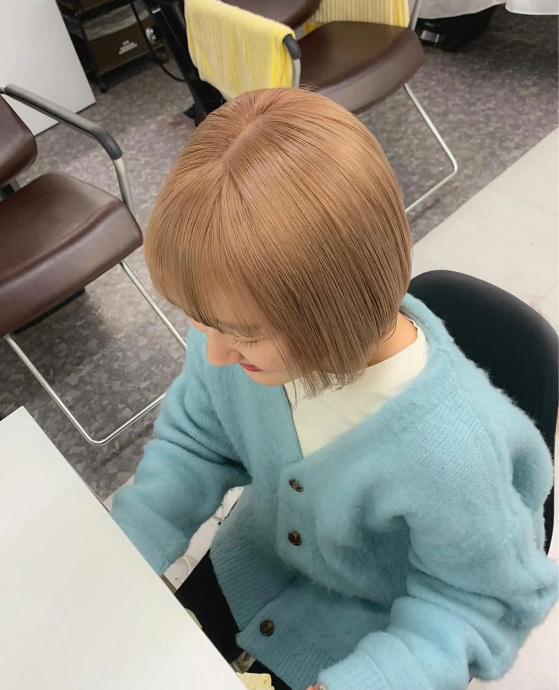 ショート ボブ 卒業式ヘアセット🎀 ヘアアレンジのヘアスタイル