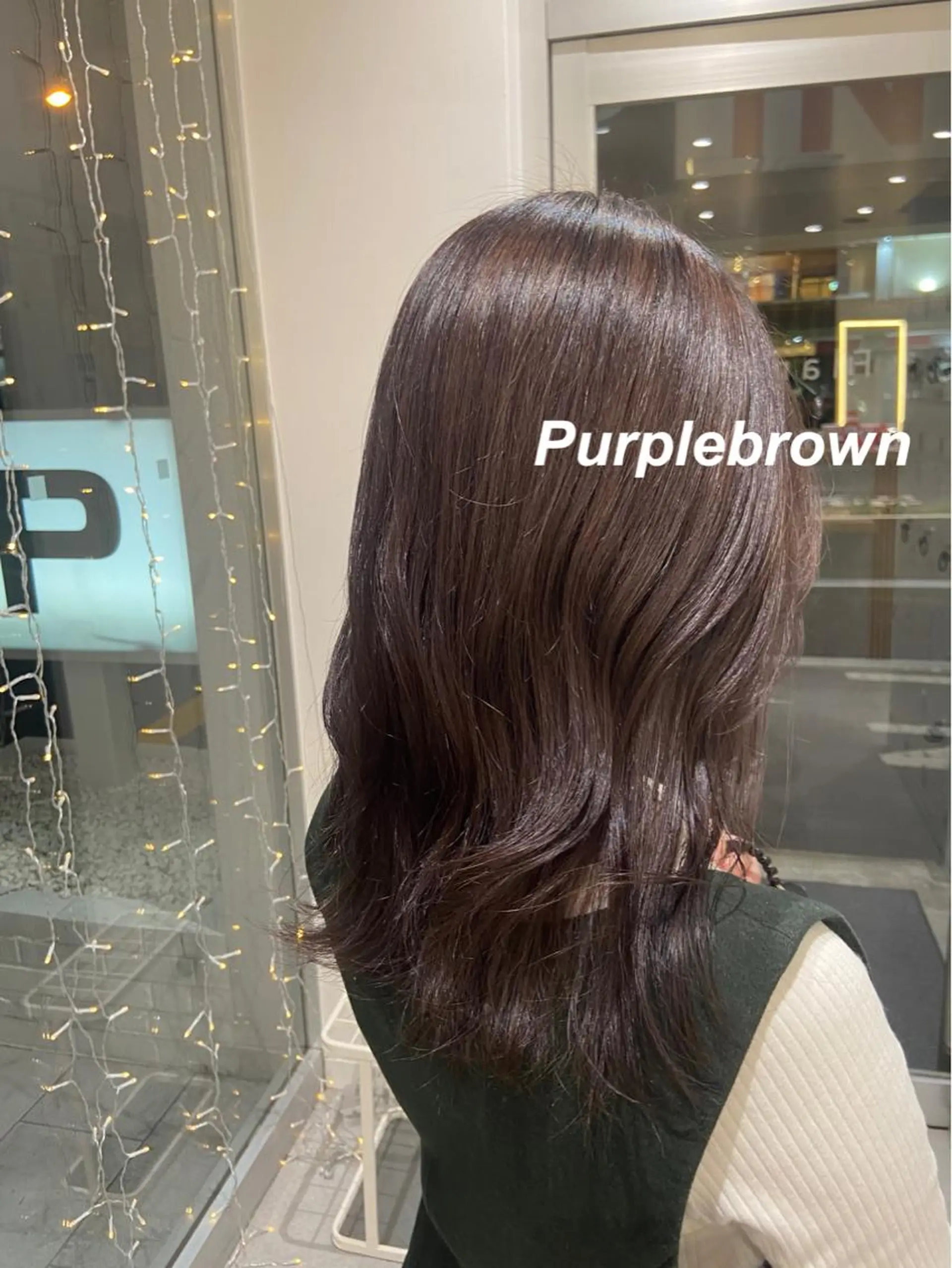 セミロング カラー ヘアカラー トリートメント プルエクステ/インナ ーカラー🦊はるなのヘアスタイル