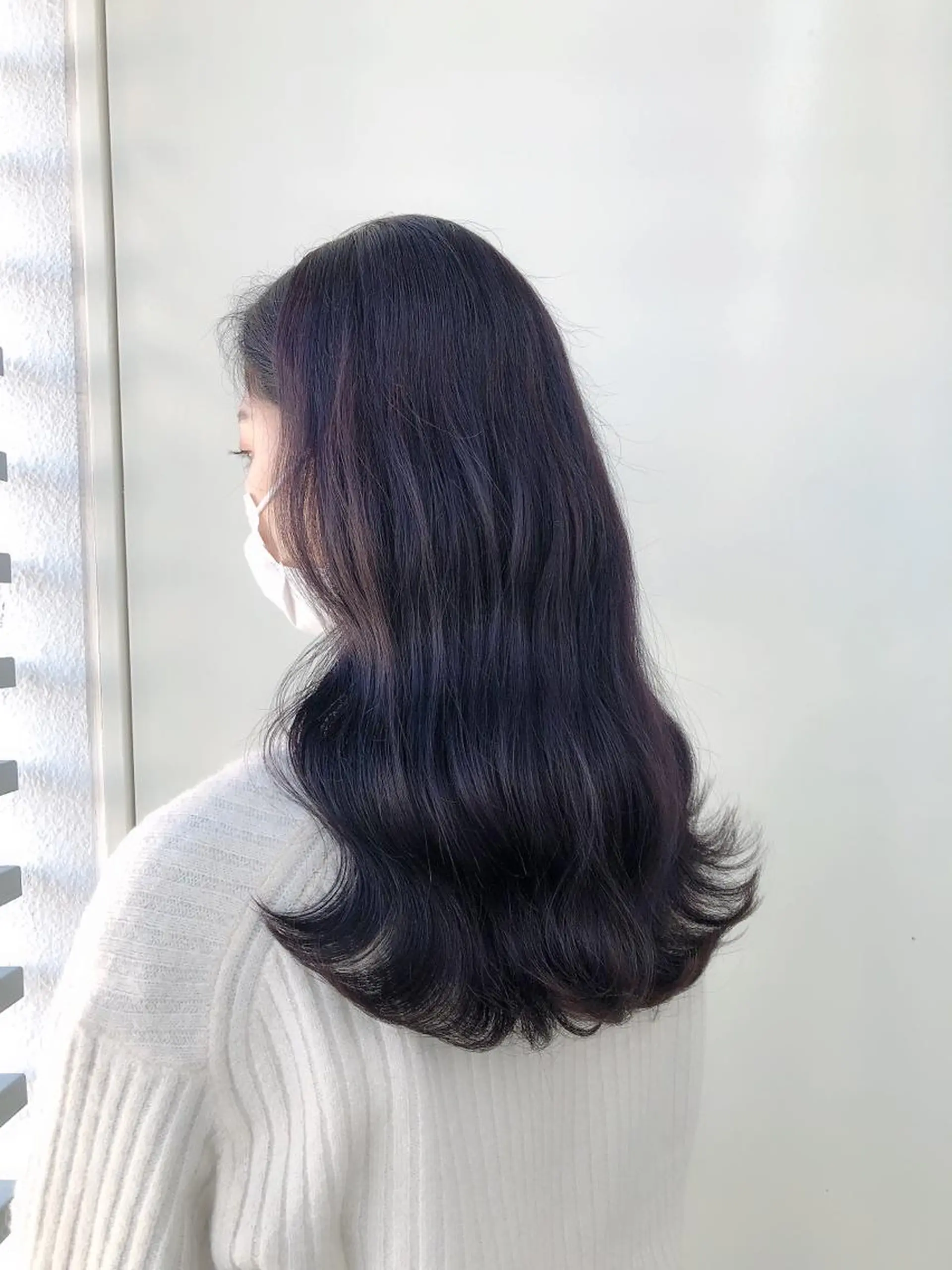 ロング カラー ヘアカラー トリートメント 韓国🇰🇷レイヤー 映える顔周り🩷のヘアスタイル