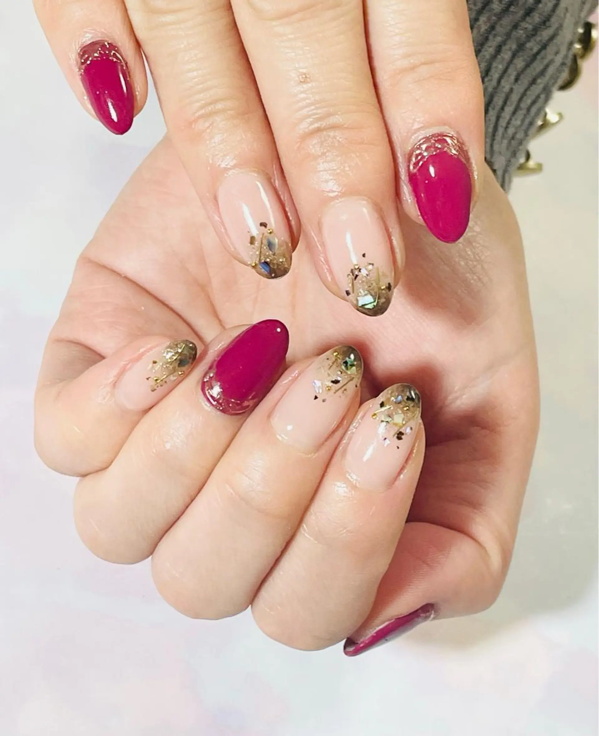 ネイル ミラーネイル ハンドネイル reward＊安藤 ゆかりのネイルデザイン