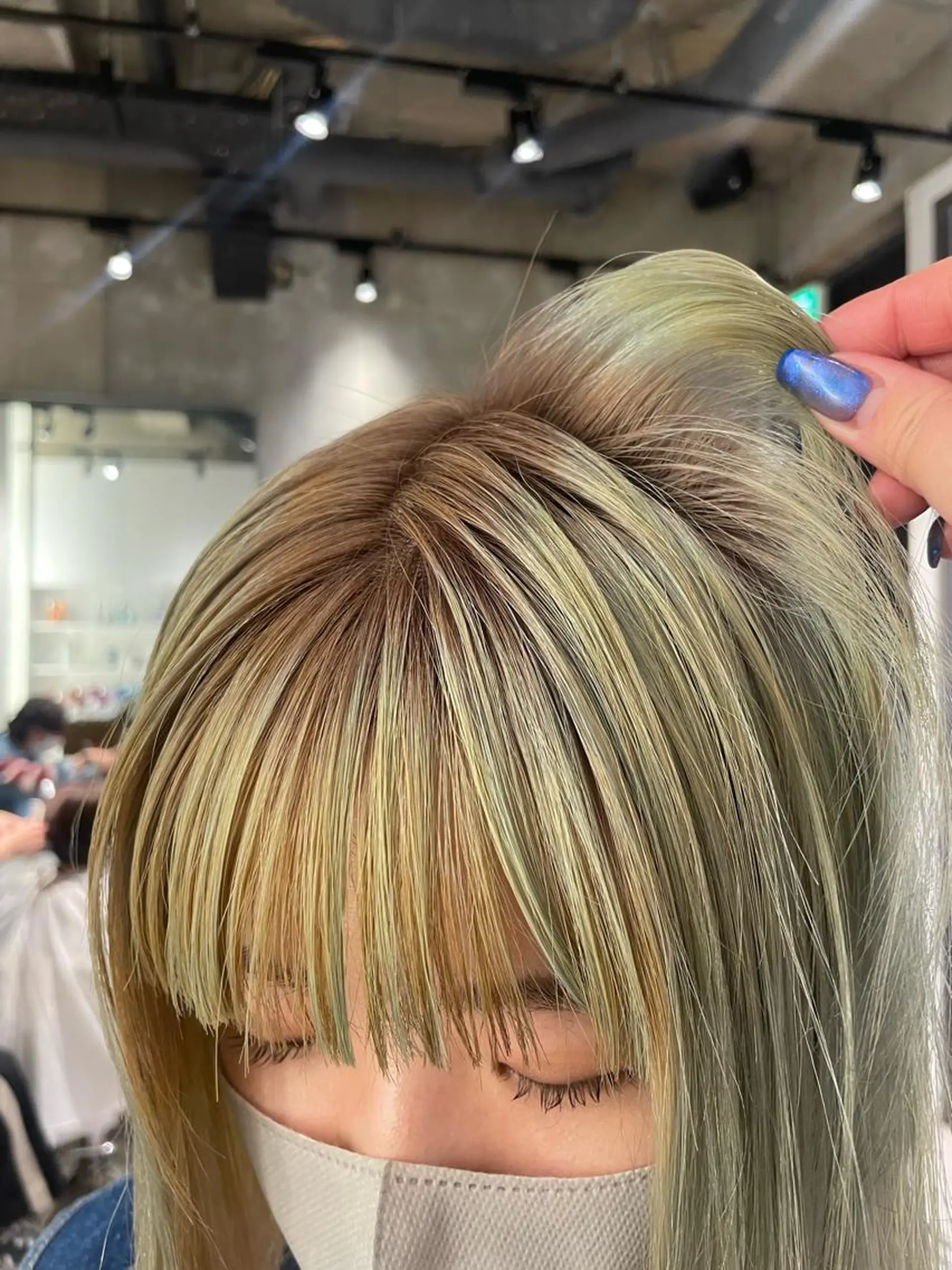 ミディアム カラー カット ヘアカラー トリートメント ☀️海外レイヤー 🇺🇸/ヒナコのヘアスタイル