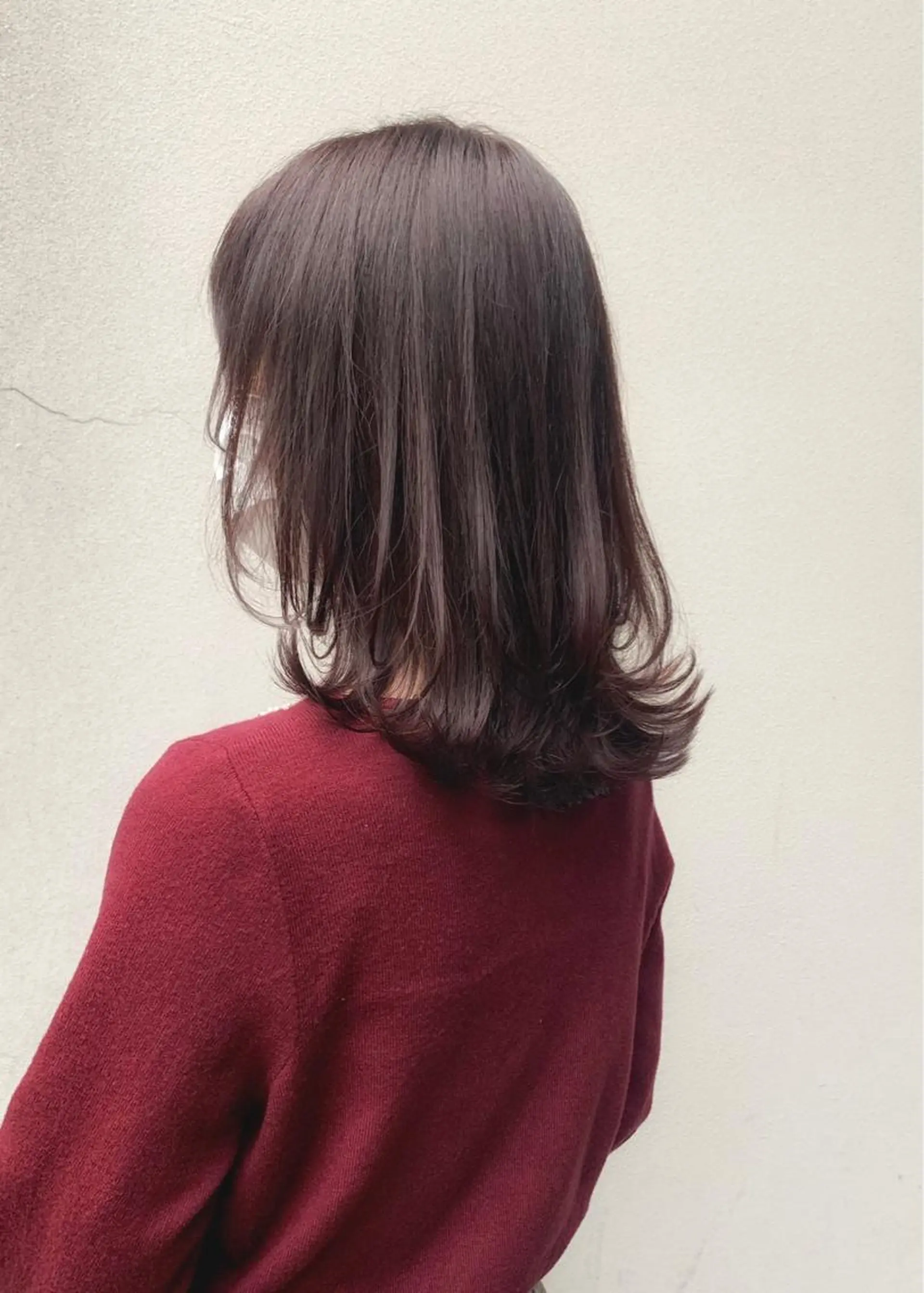 ミディアム カラー カット ヘアカラー トリートメント 矢野 晃平のヘアスタイル
