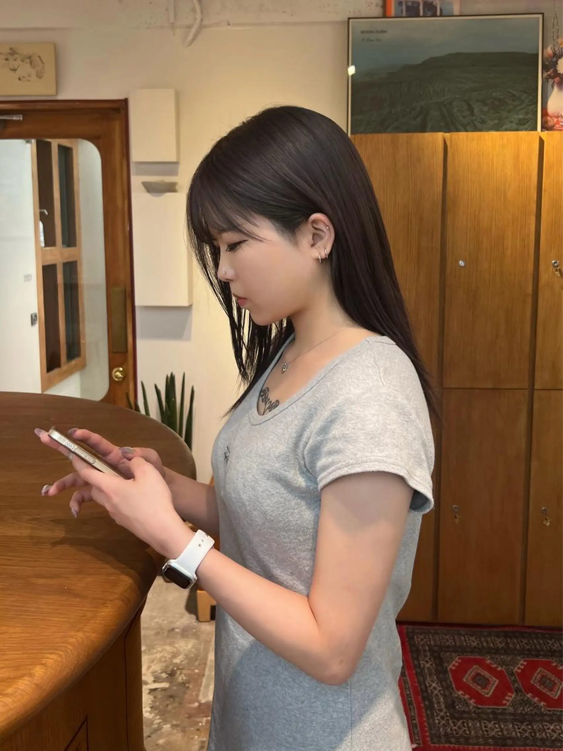 カラー aiko【艶カラー ・ミニモ年内で終了】のヘアスタイル