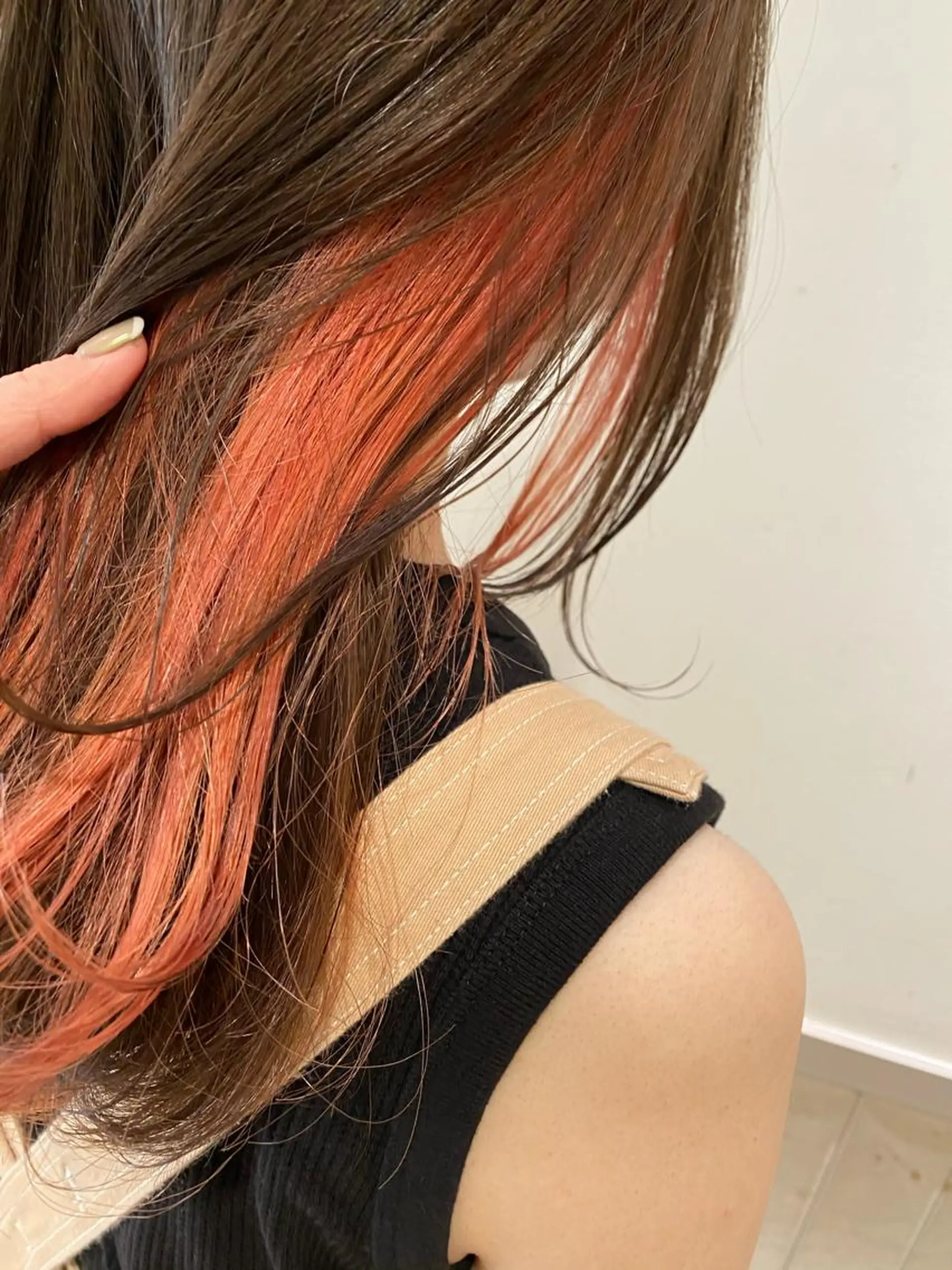 ロング カラー ヘアカラー トリートメント ✴︎まえた さやか✴︎のヘアスタイル