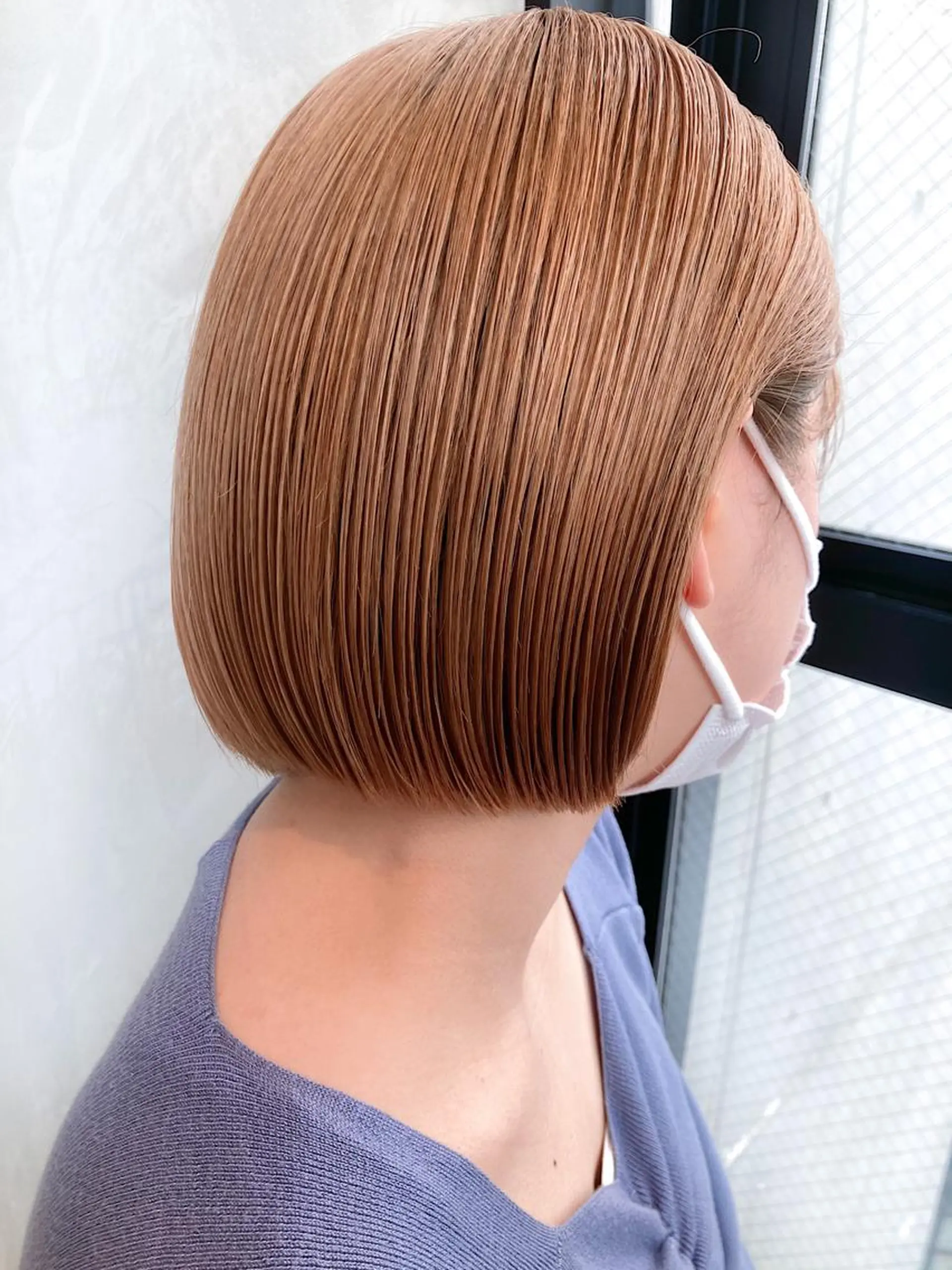 ショート ボブ 波巻きスパイラルパー マ/シャドウパーマ駿のヘアスタイル