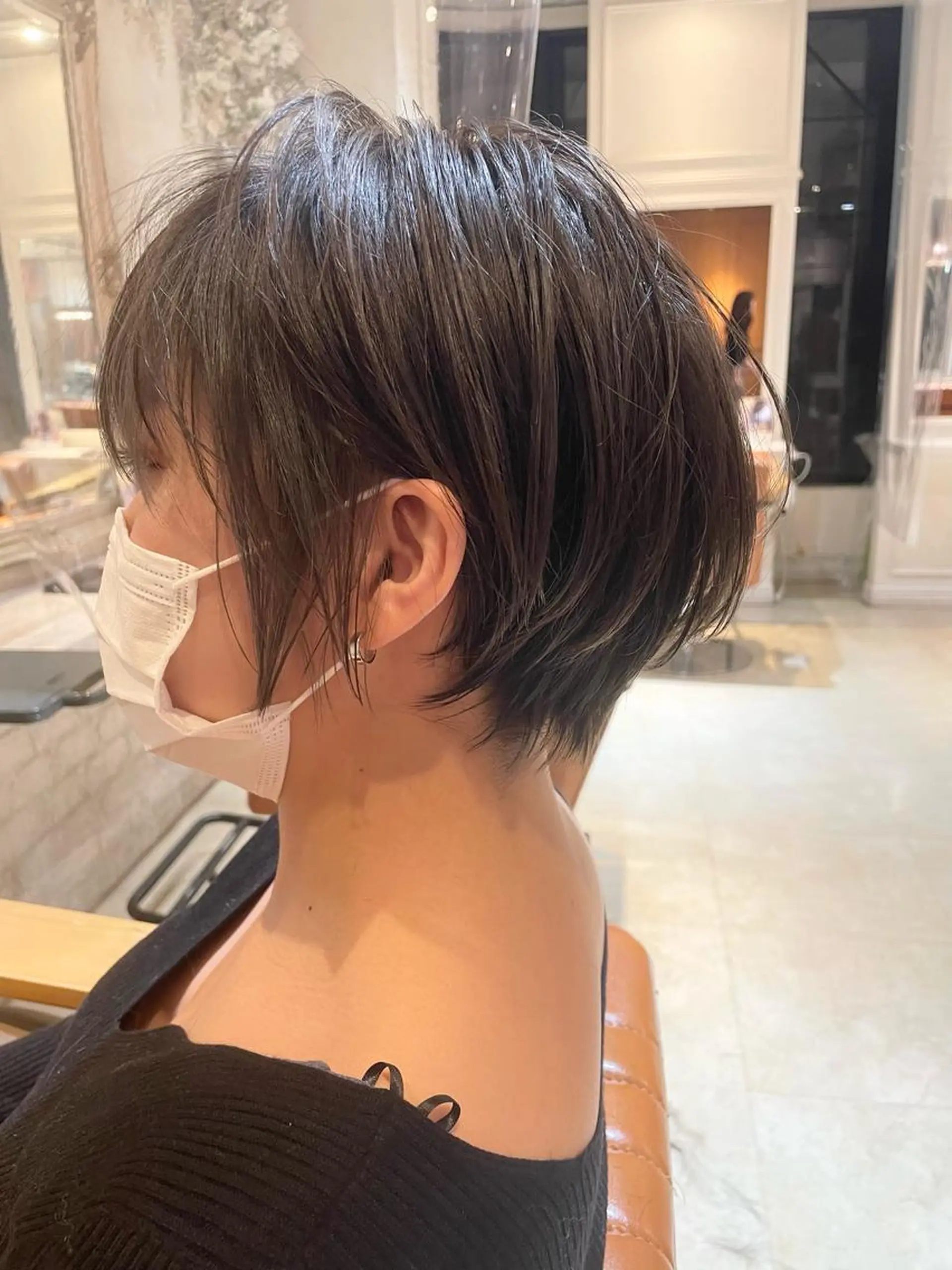 ショート カラー カット ☘️当日OK☘️ 鍋島直大のヘアスタイル