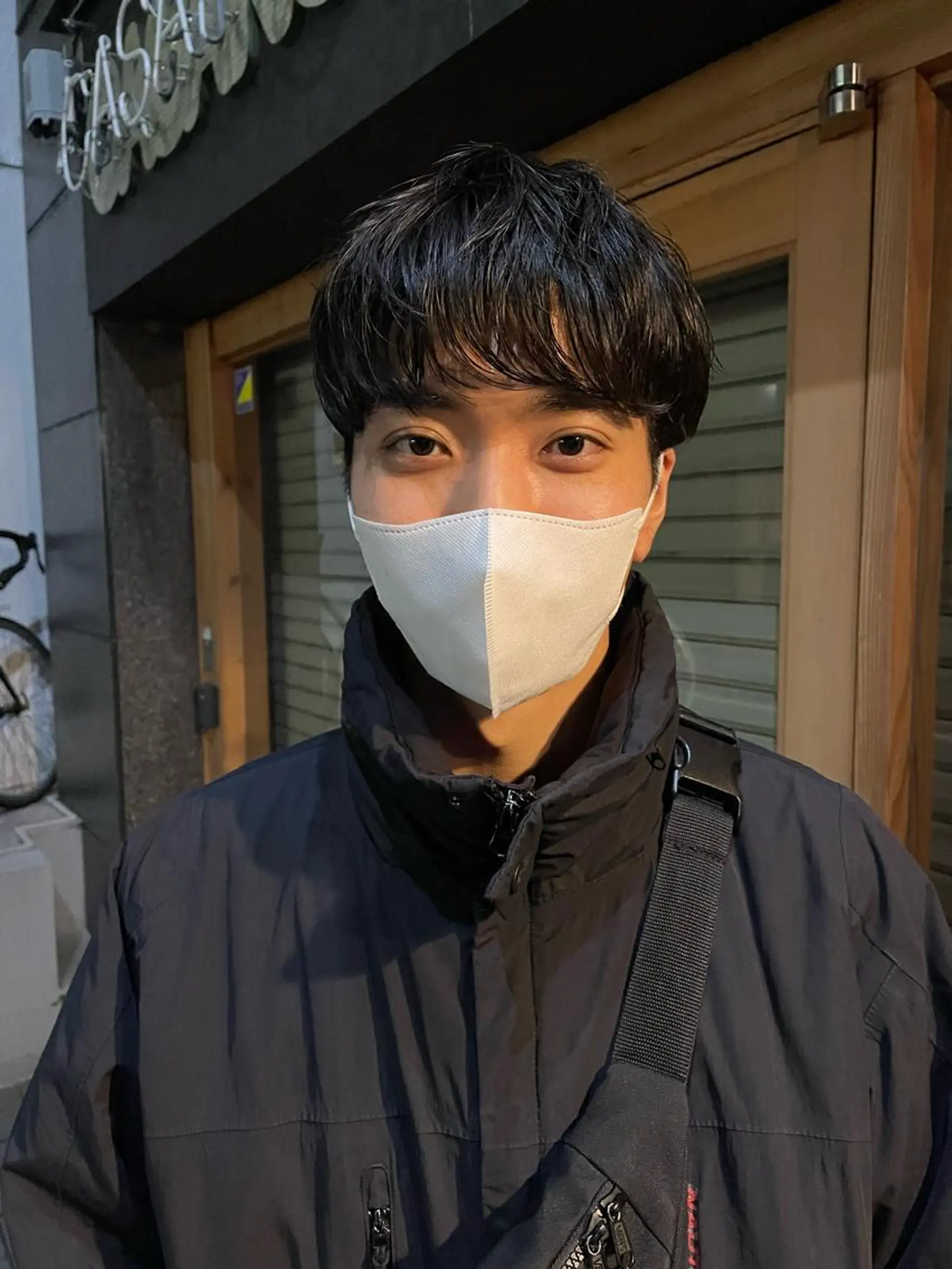 ショート カラー パーマ ヘアアレンジ メンズ ハイトーン/レイヤー 🌸さくらのヘアスタイル