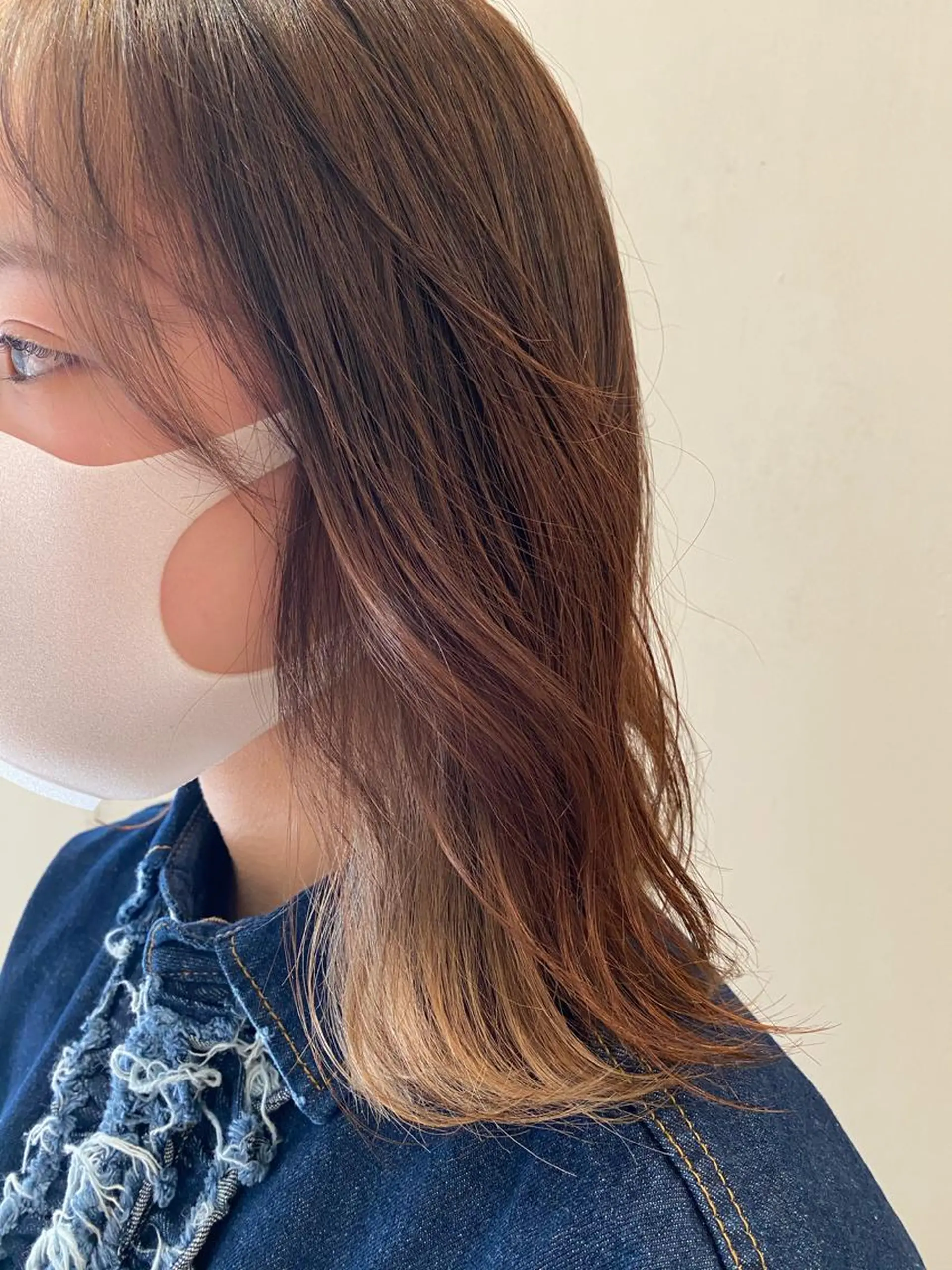 ミディアム ヘアカラー トリートメント 🩵Arisa MODE K's🫧のヘアスタイル