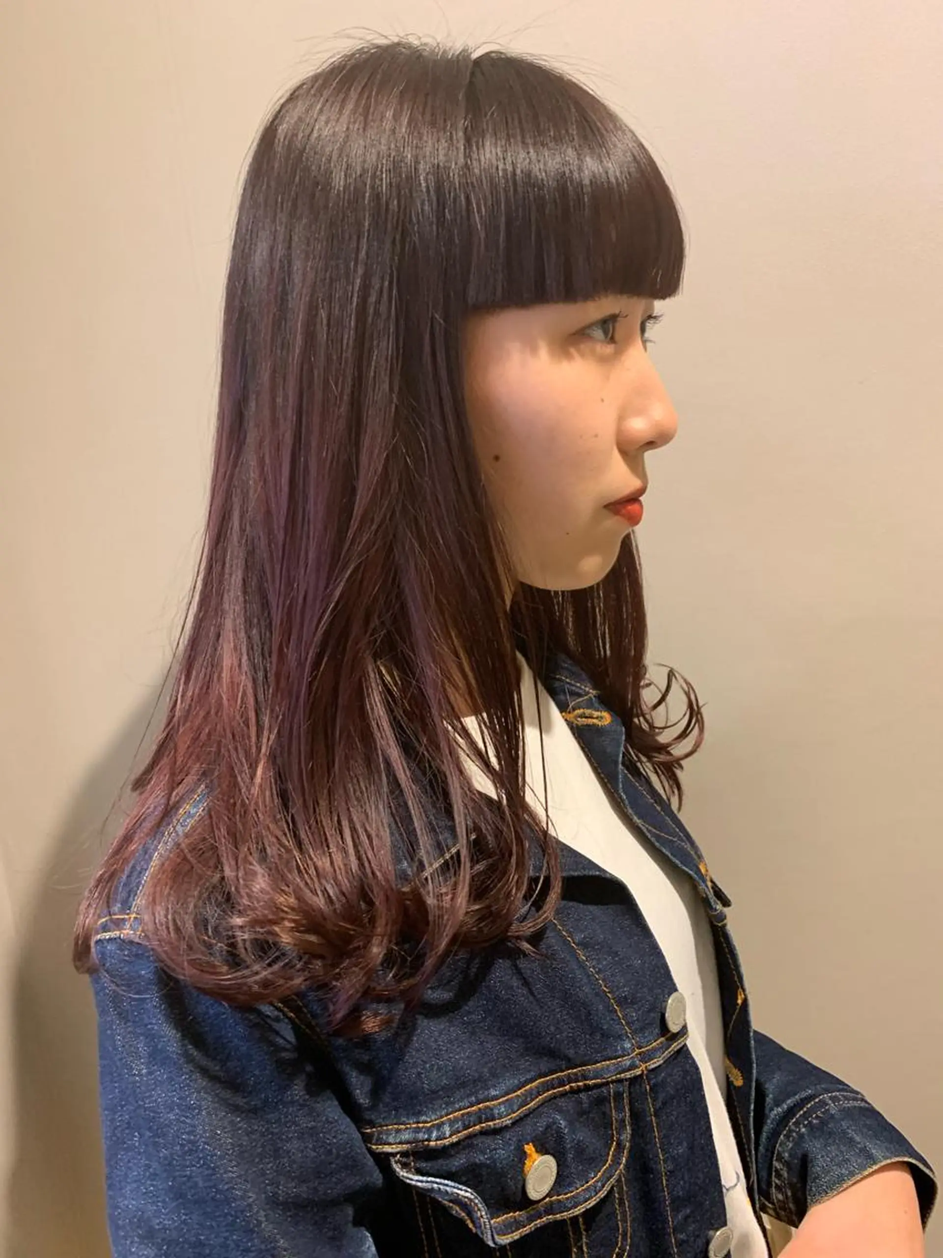 セミロング 【美容室が苦手な方 専問美容室】MIHOのヘアスタイル