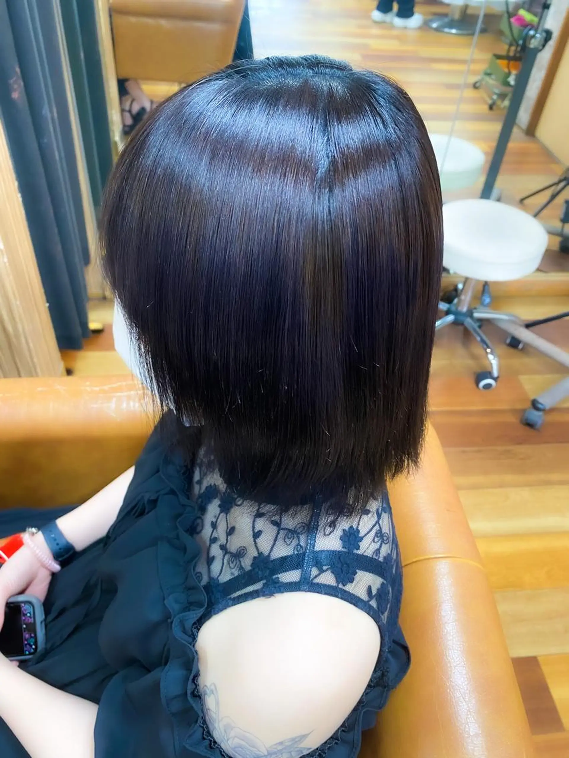 ミディアム カラー トリートメント 内山 京耶のヘアスタイル