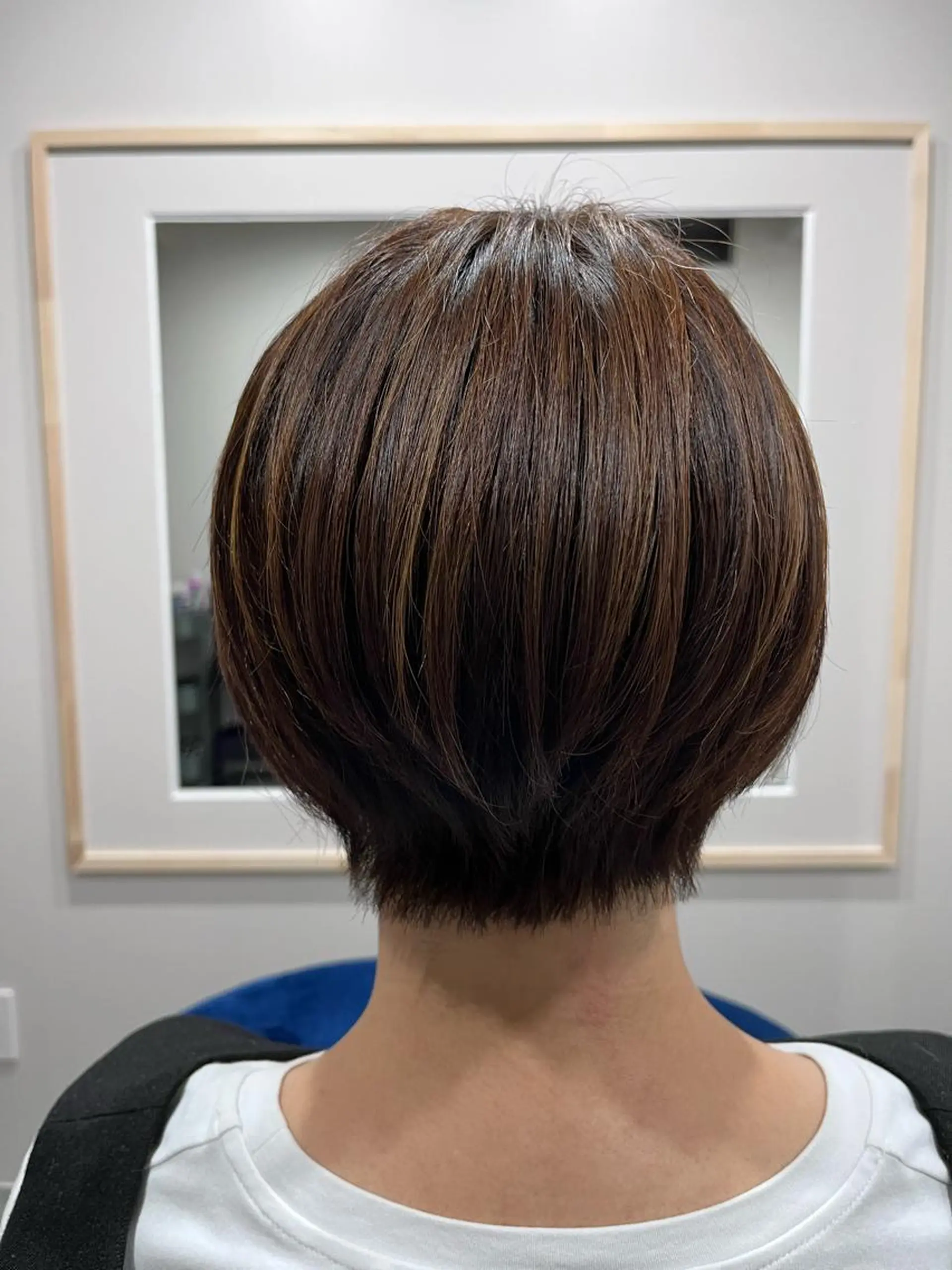 ショート カラー liL  hair サトウリョウタのヘアスタイル