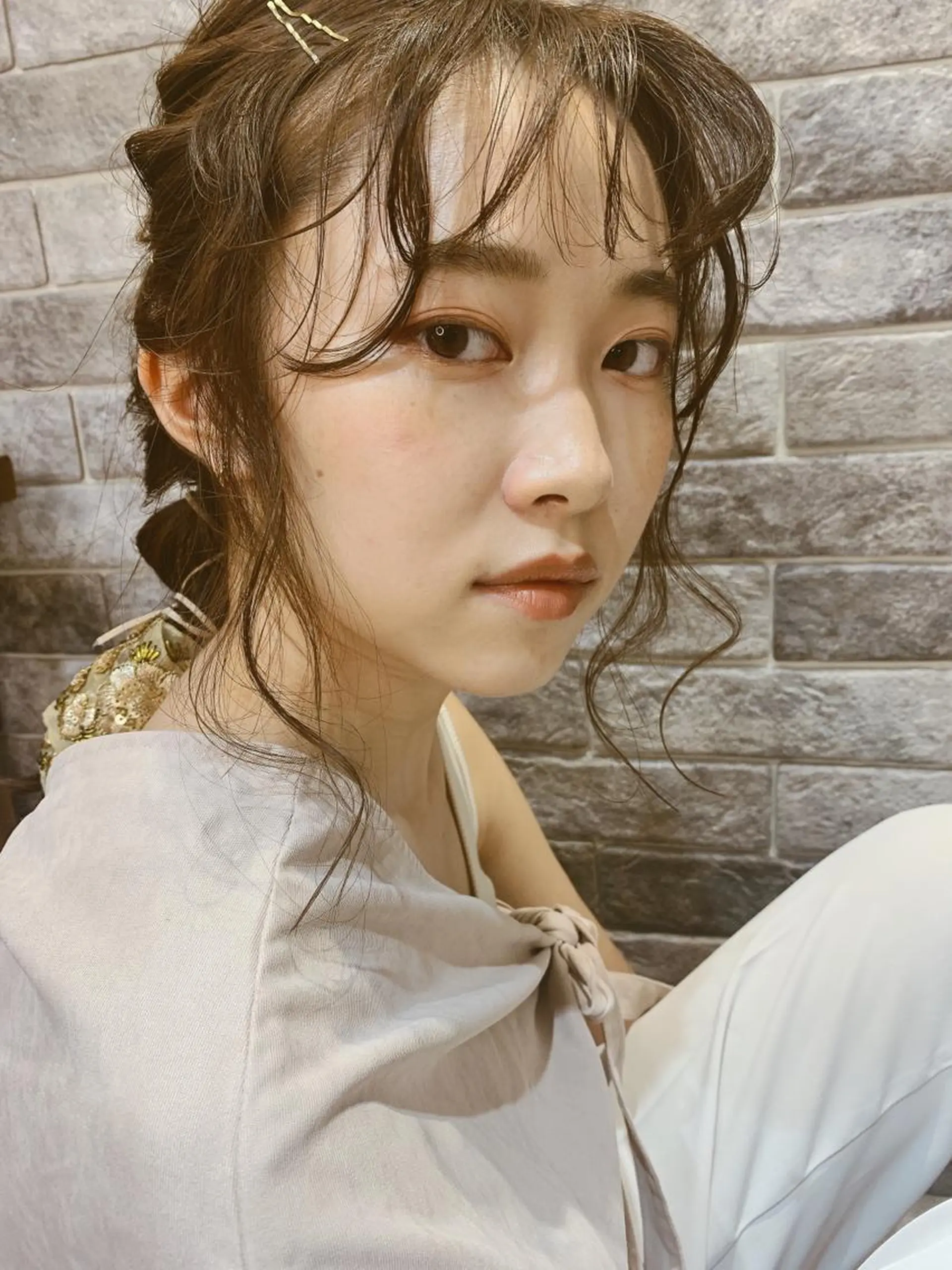 ミディアム ヘアアレンジ ボブ/暖色/デザイン KOYUKI⛄️のヘアスタイル