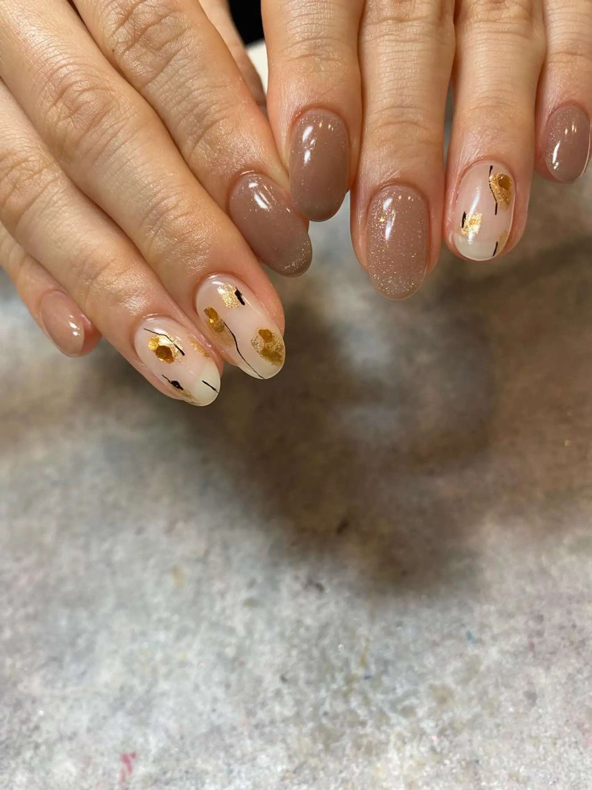 ネイル ハンドネイル 【LINON】 airiのネイルデザイン