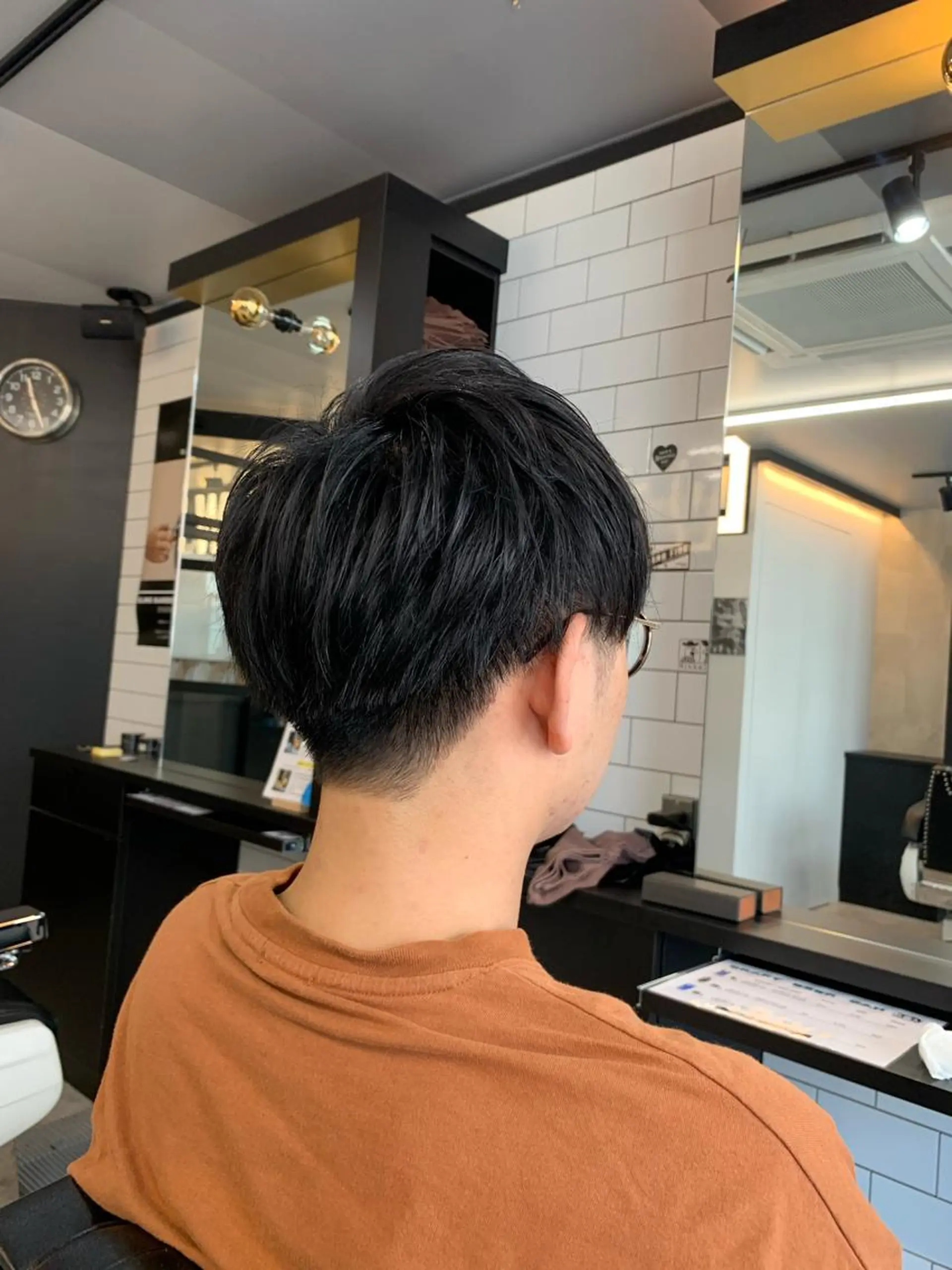 ショート メンズ 刈り上げ メンズカット 大畑公平のヘアスタイル