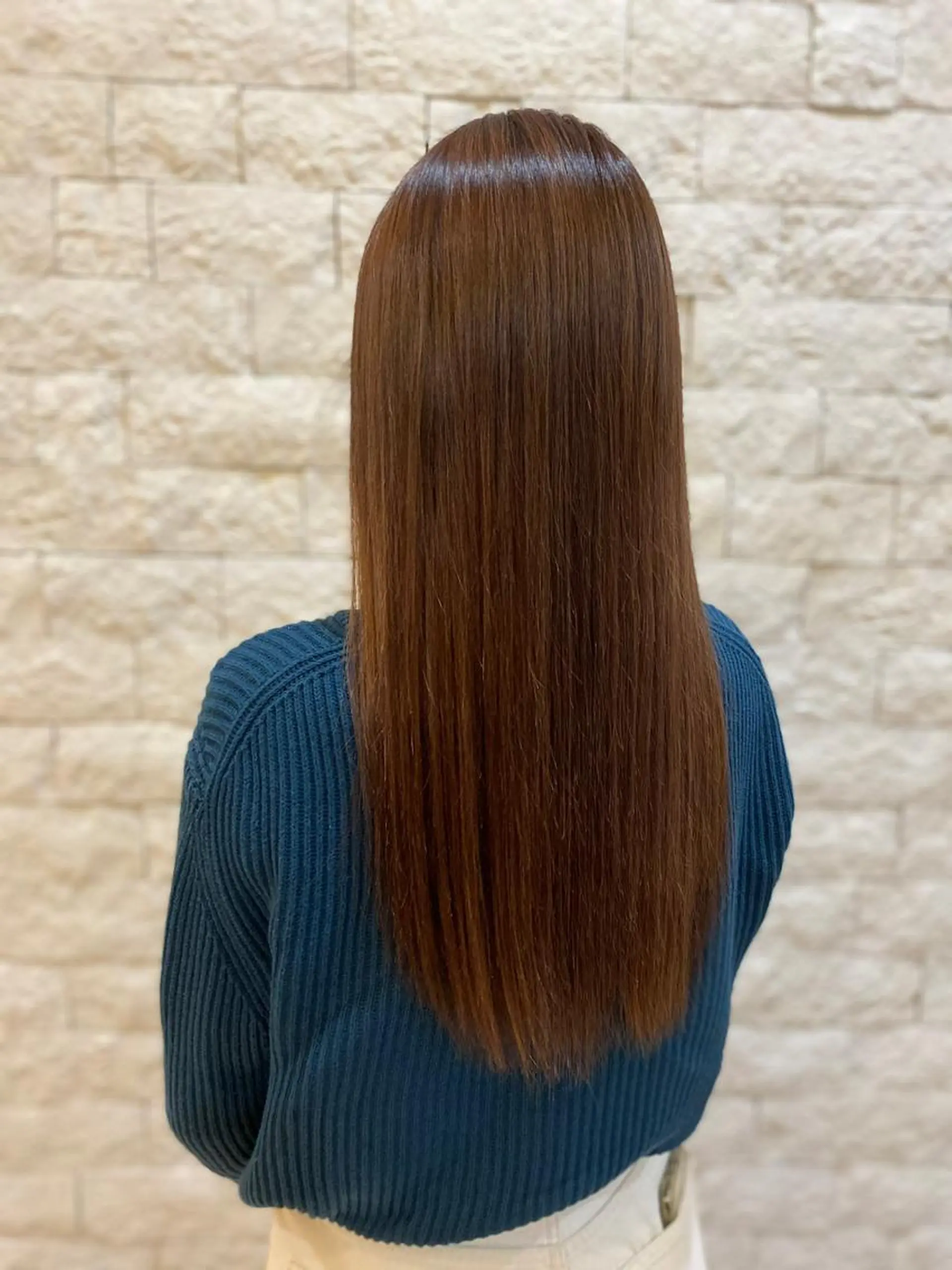 ロング カラー ブラウンカラー とびまつ /ショート/脱白髪染のヘアスタイル