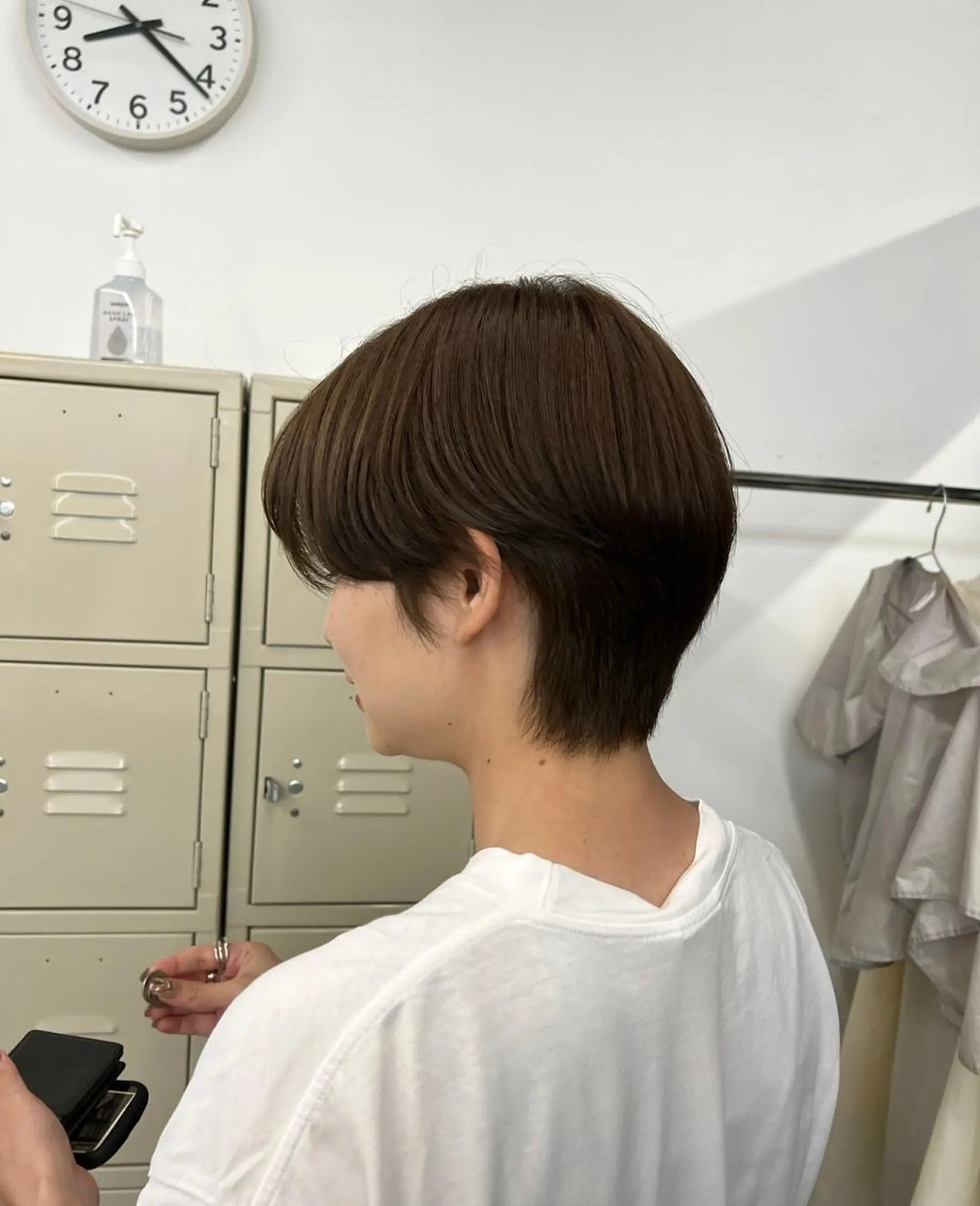 ショート ヘッドスパ パーマ×透明感カラー MIOのヘアスタイル