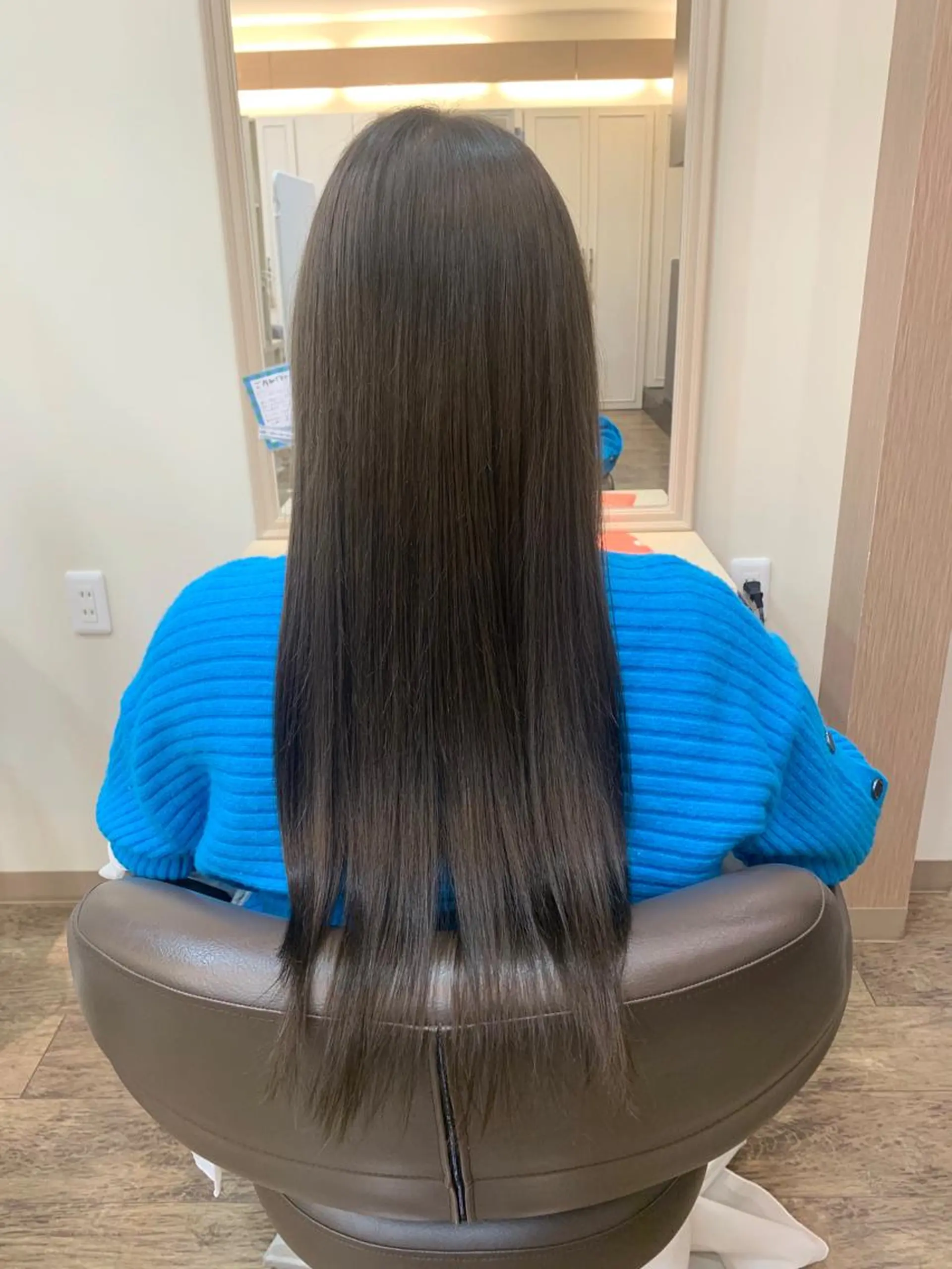 カラー 透明感カラー グレージュ イルミナカラー スターダスト ヘアカラー 🦋艶モテカラー/ヘ アセット🦋YURIのヘアスタイル