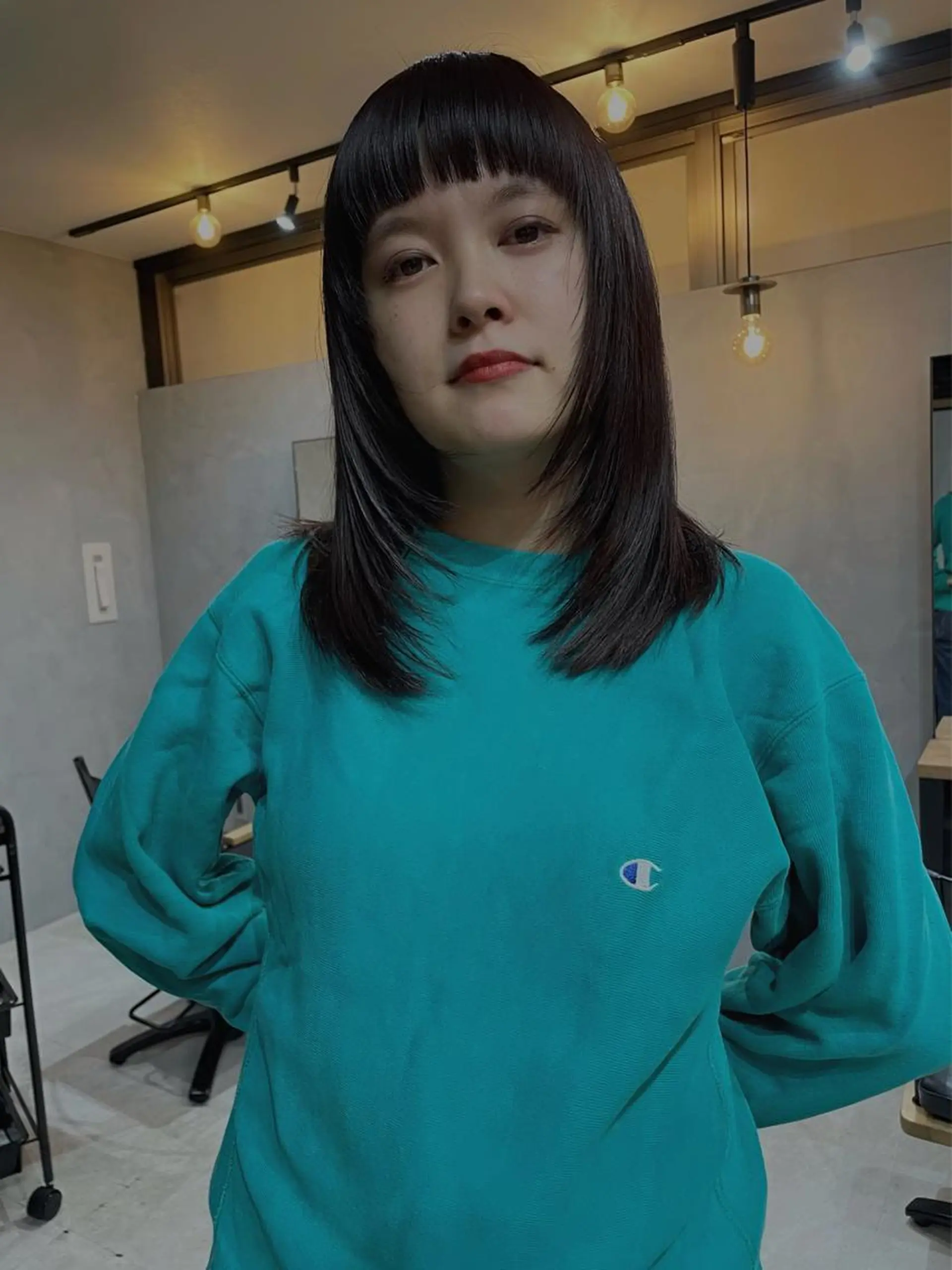 ミディアム カット パーマ トリートメント Basis 田口豪司のヘアスタイル