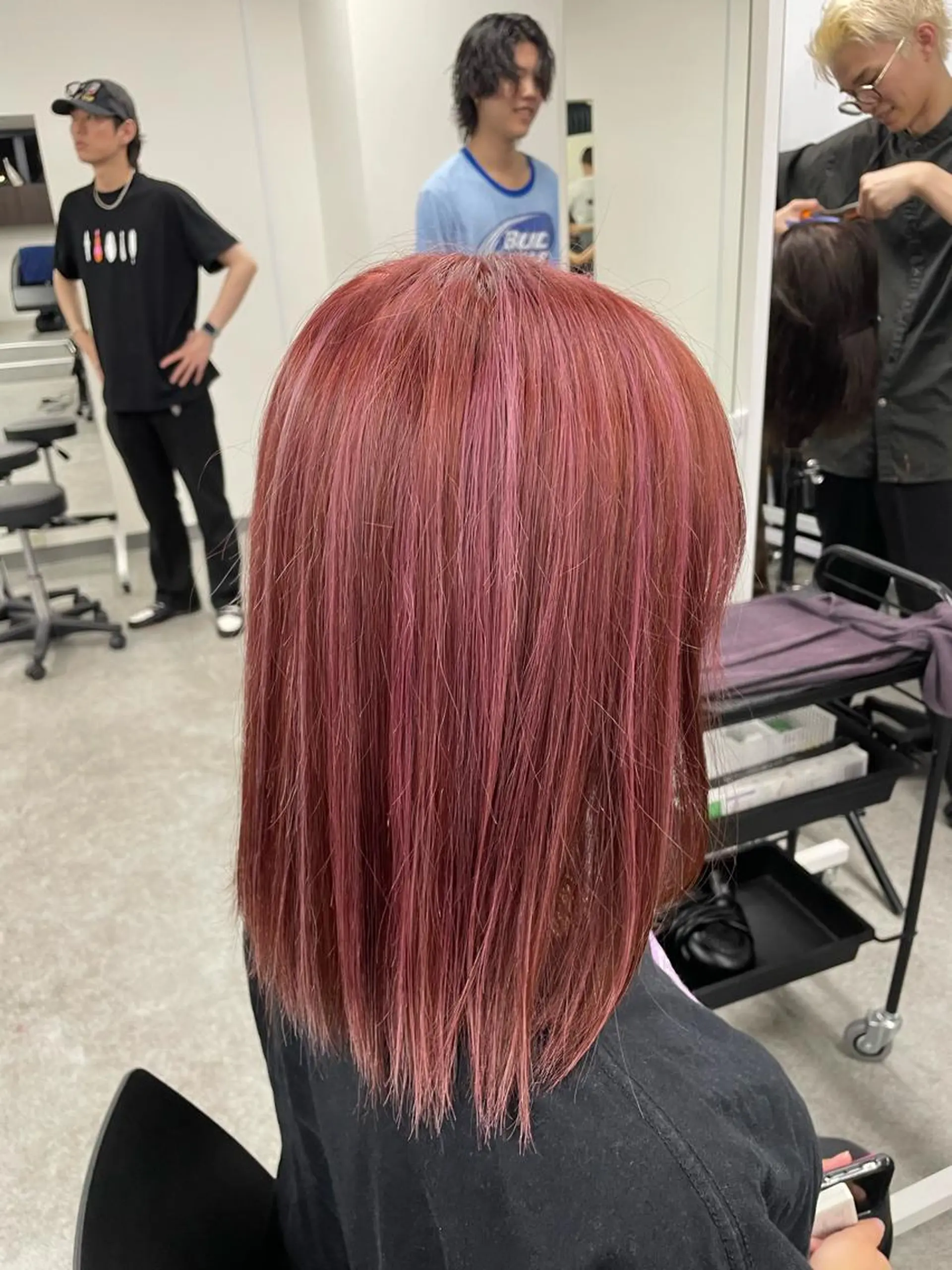 カラー ️🩷ハイトーン特化 RYUGA️🩵のヘアスタイル