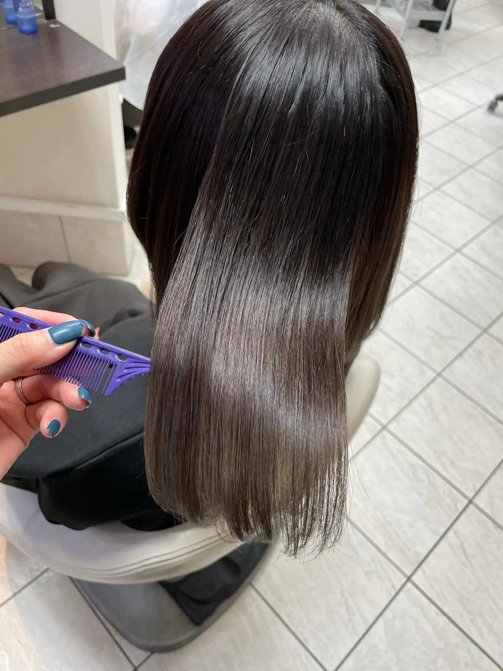 ショート パーマ カット 縮毛矯正 コレットヘアー 田中アヤノのヘアスタイル
