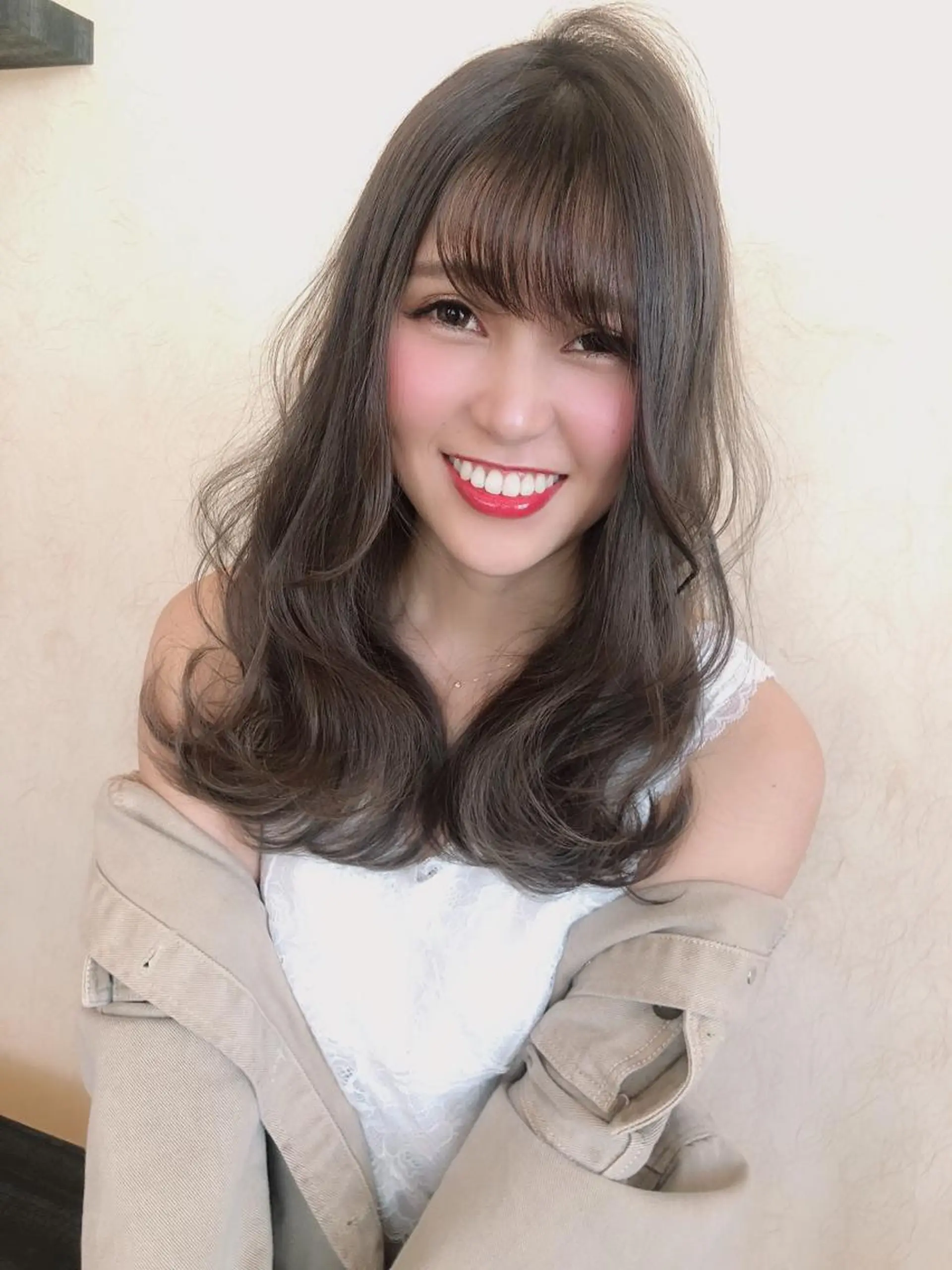 ミディアム 似合わせカット 小顔カット カット パーマ トリートメント 縮毛矯正・髪質改善 ❣️三浦正也のヘアスタイル