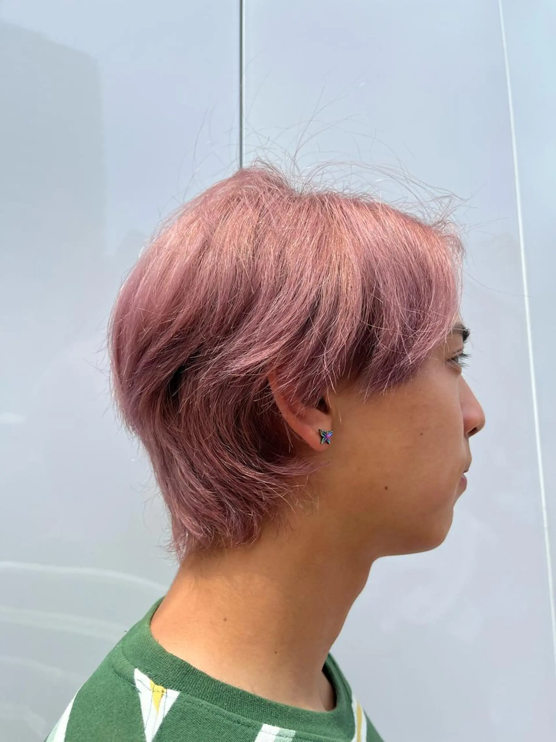 カラー メンズ 🪽羽エク/Ash 店長/折目奈央🪽のヘアスタイル