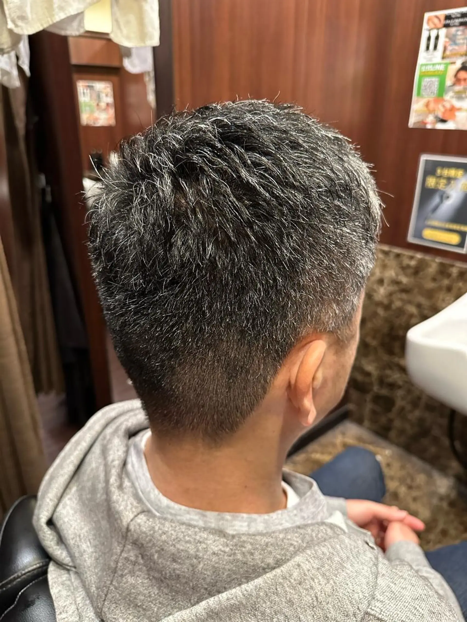 ショート メンズ 尾島 杏香のヘアスタイル