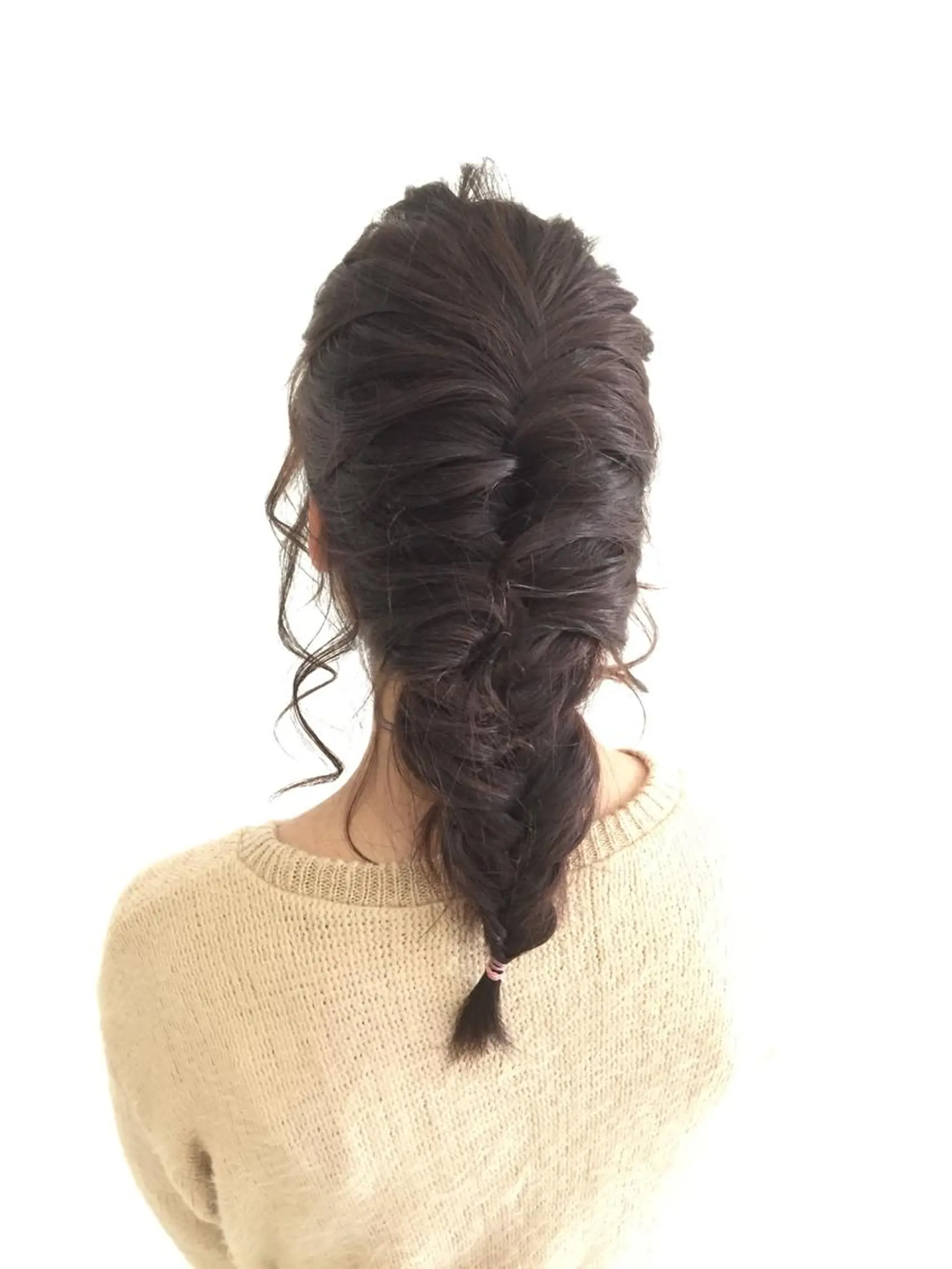 セミロング カラー パーマ ヘアアレンジ ヘアセット 山北 咲子のヘアスタイル