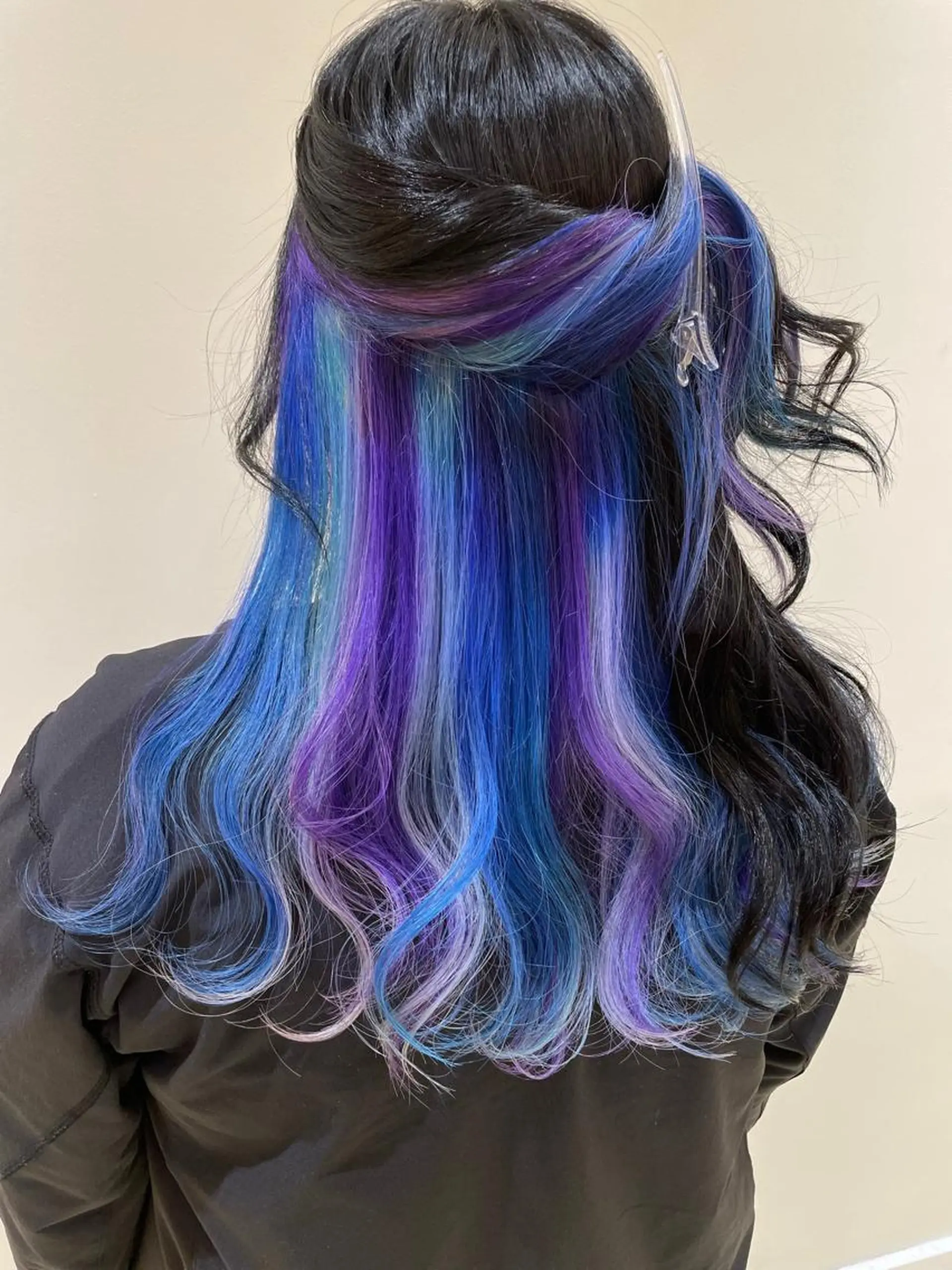 ロング ヘアカラー トリートメント 池田 早穂のヘアスタイル