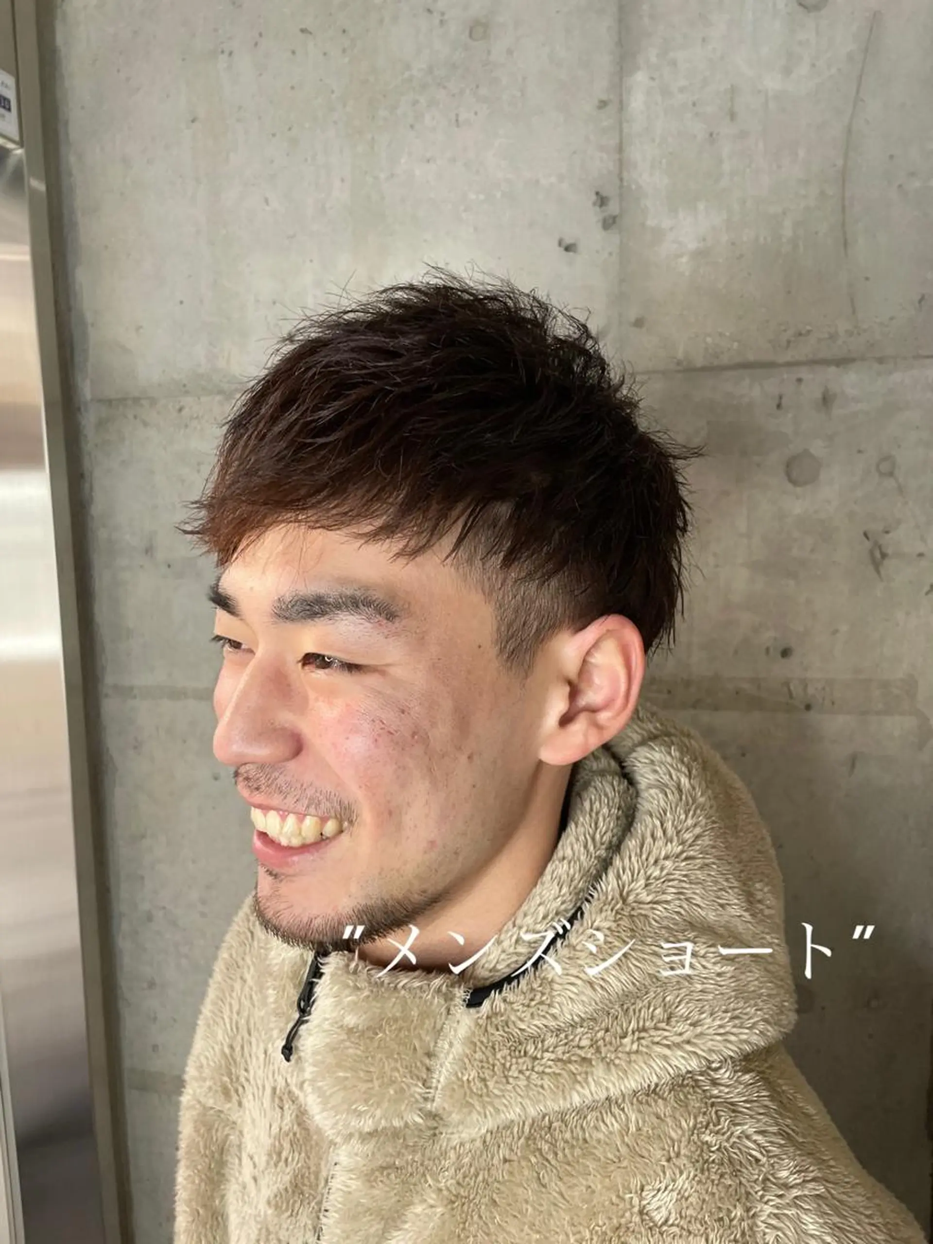 メンズ マッシュ メンズパーマ メンズツイストパーマ ツーブロック 刈り上げ 心斎橋/メンズ /ルレイル/地形真希のヘアスタイル