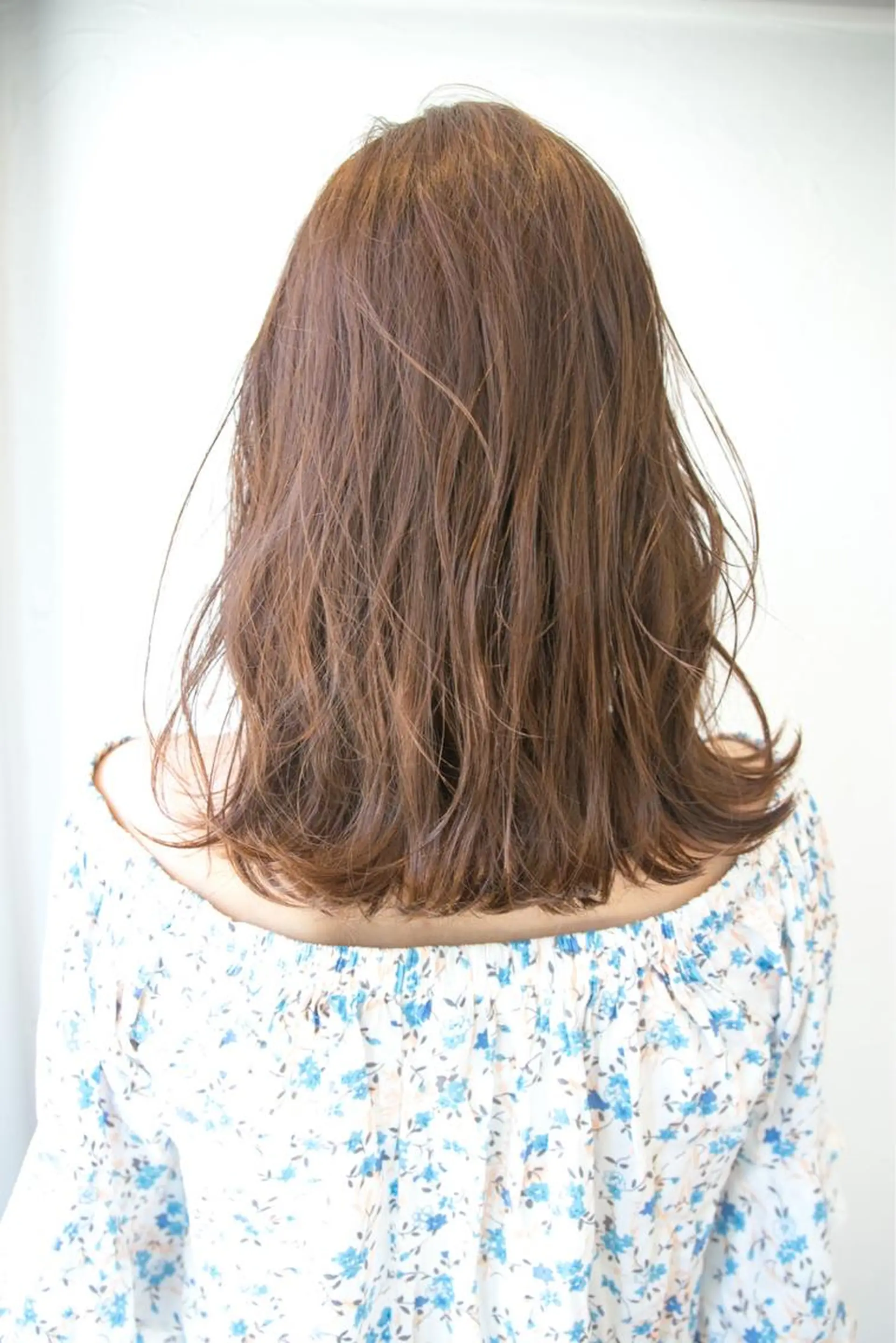 セミロング カラー カット ヘアカラー トリートメント AI 高田馬場店のヘアスタイル