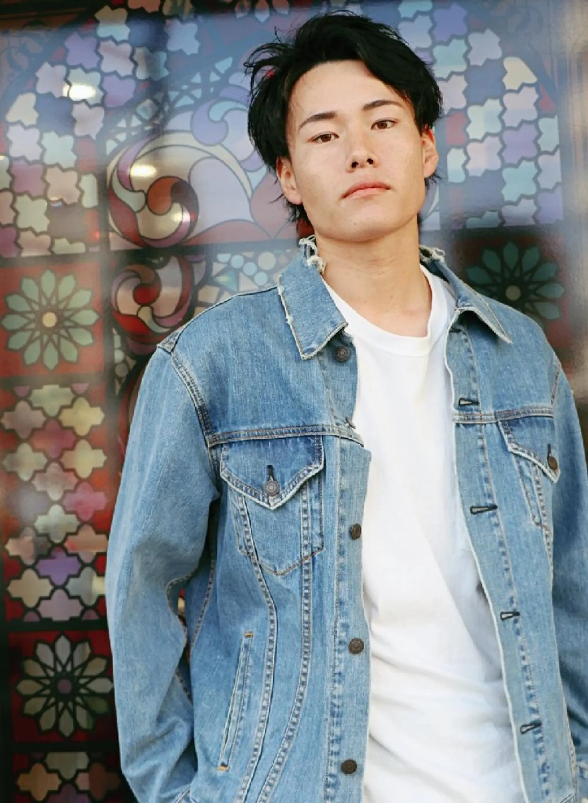 ショート パーマ メンズ 徳永 博志のヘアスタイル