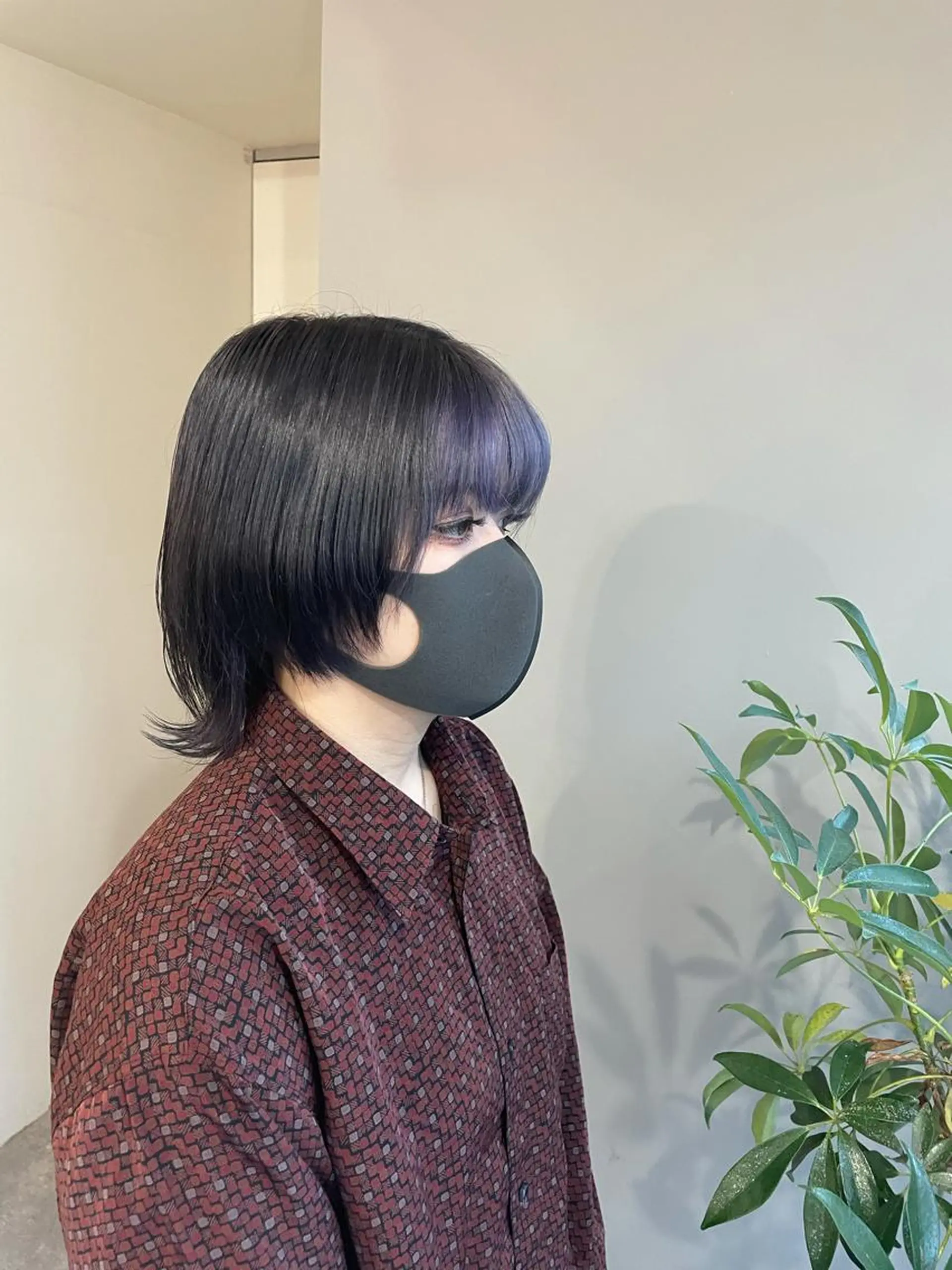 ショート パープルカラー ヘアカラー soyon心斎橋所属・♡透明感/艶カラー/ M a I ♡のヘアスタイル