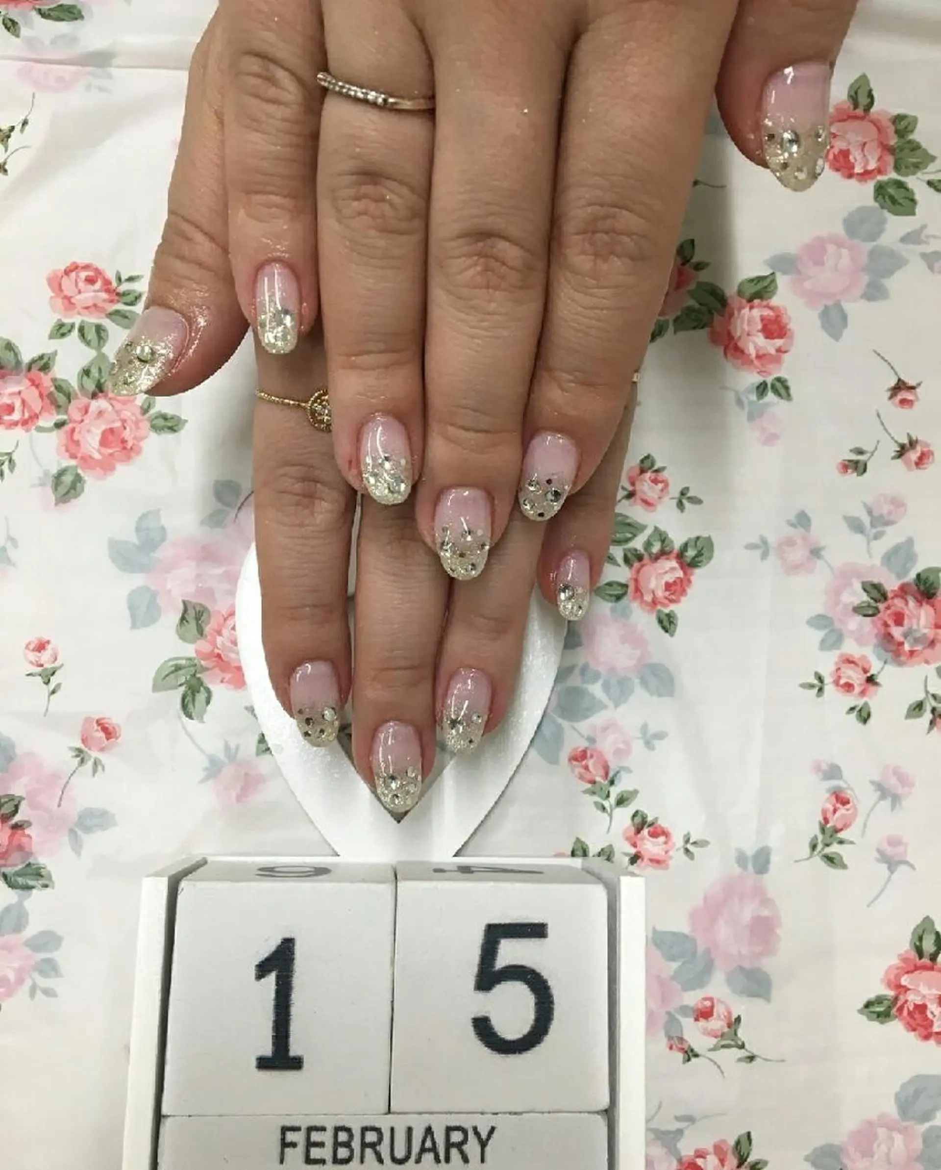 ネイル キラキラネイル ラメ(グリッター) ラメグラデーション JEWEL nailのネイルデザイン