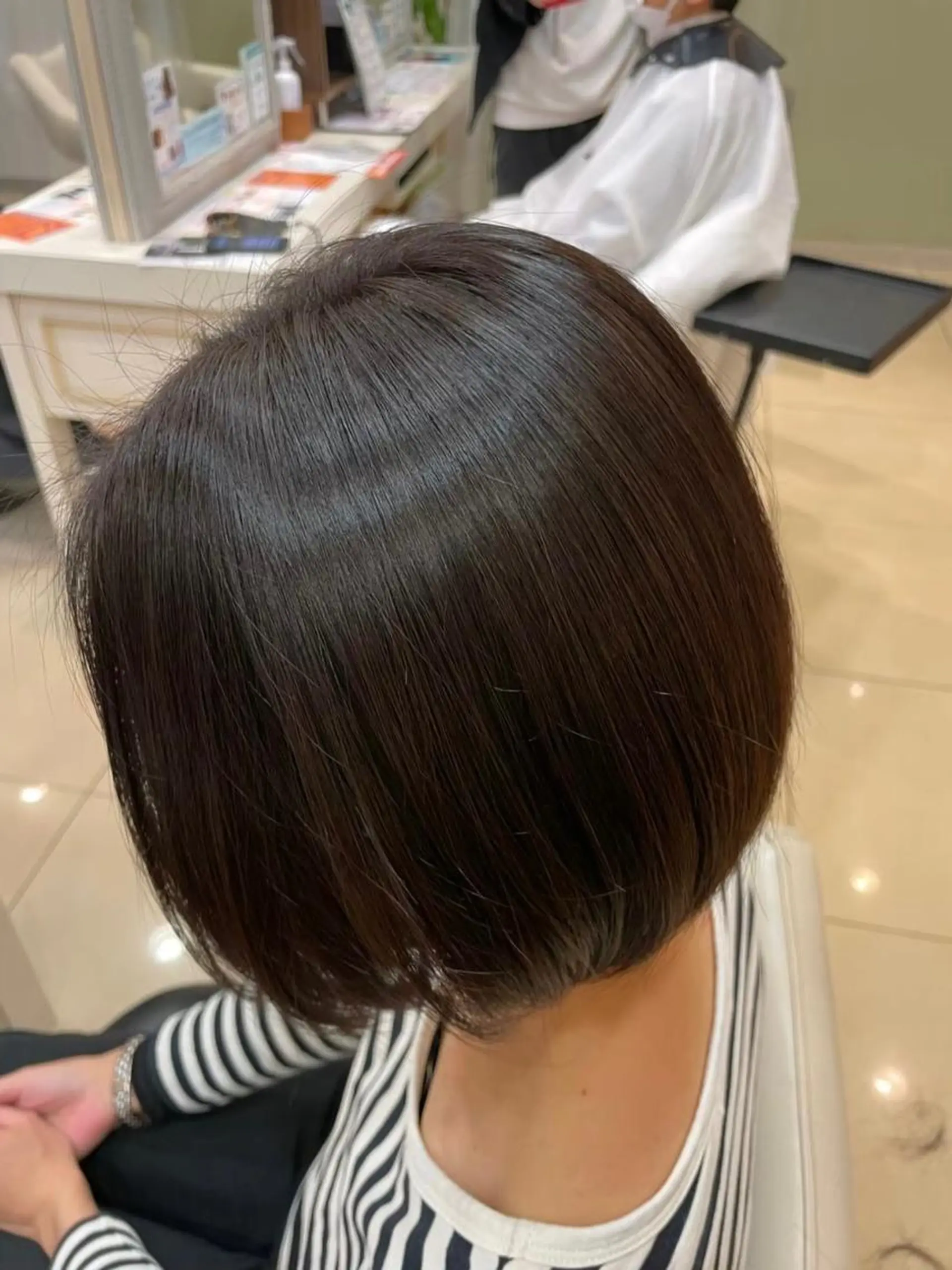 ミディアム ボブ トリートメント トリートメント Hair&Cafe  Matty’s所属・Hair&Cafe Matty’sのヘアスタイル