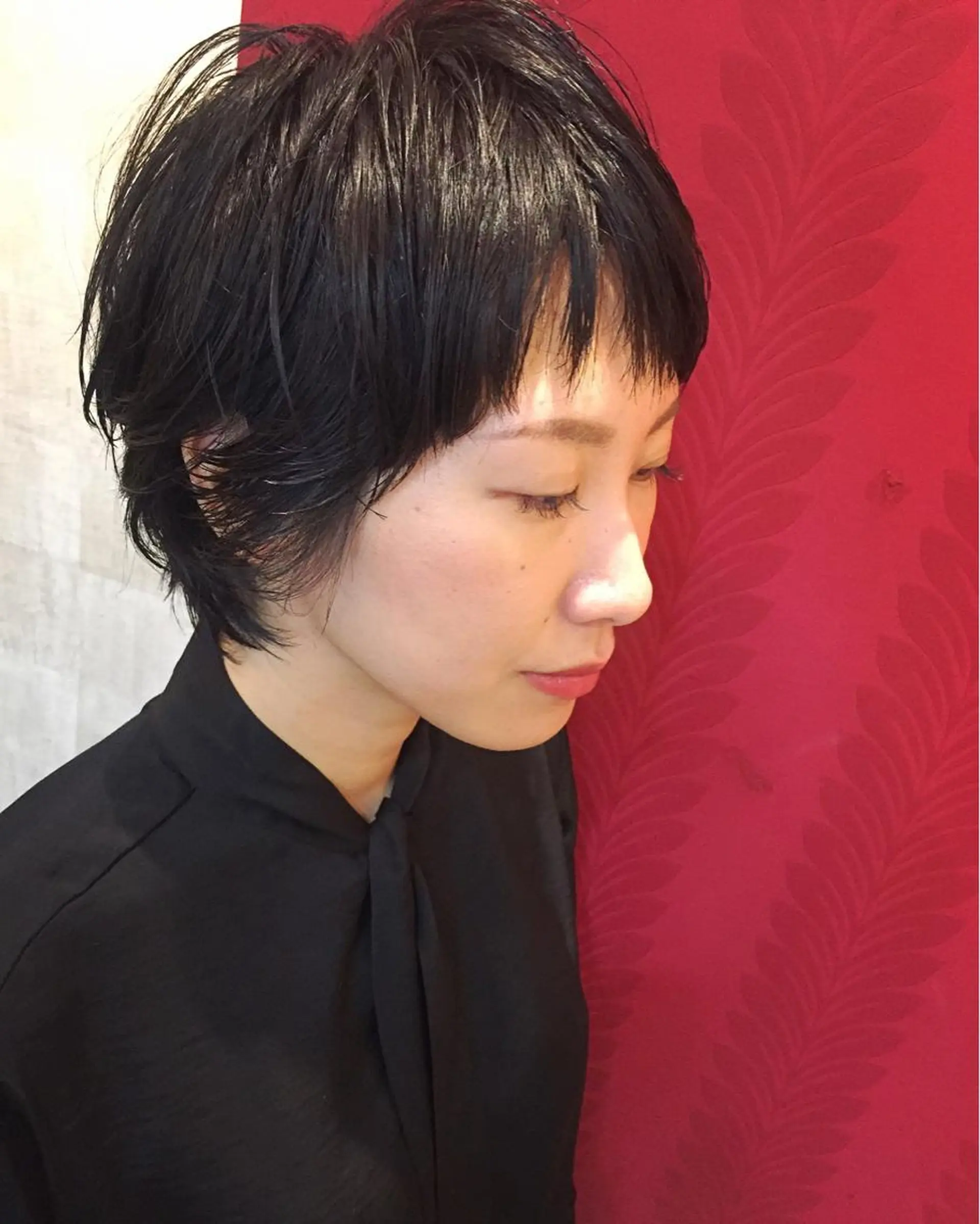 ショート ショートヘア ウルフカット HARUNA/ミセス 大人ショートヘアのヘアスタイル