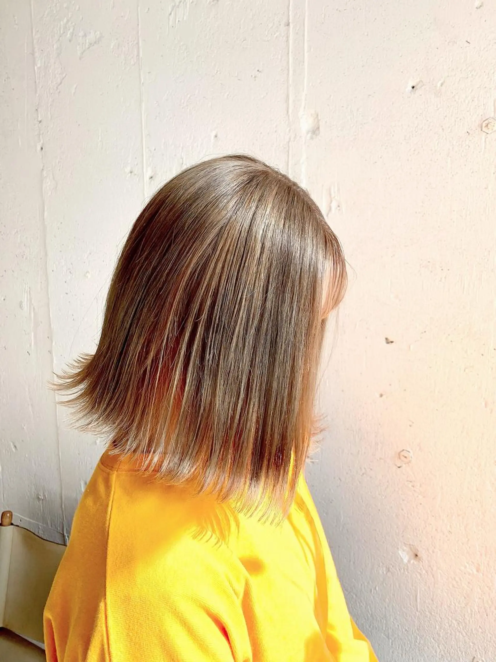 ミディアム カラー ヘアカラー トリートメント 💛丁寧さNo.🥇 🧸片山智裕💛のヘアスタイル