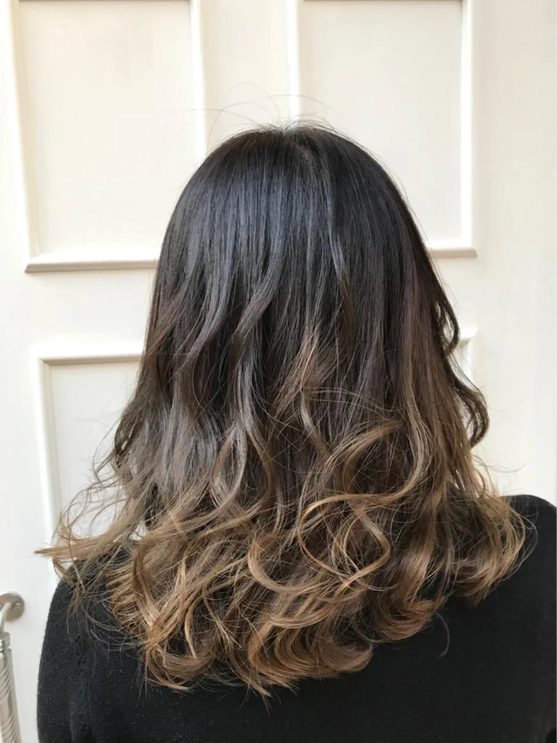 セミロング カラー ベージュカラー グラデーションカラー 🫟Blanco🫟 Color&Careのヘアスタイル