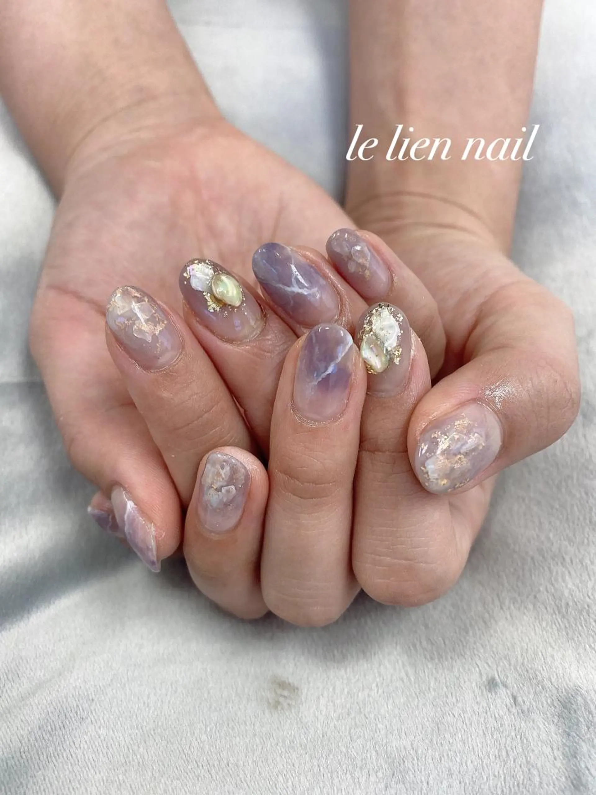 ミディアム le lien nailのネイルデザイン